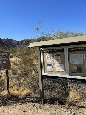 Black Rock Loop Trailhead - Waddell, AZ