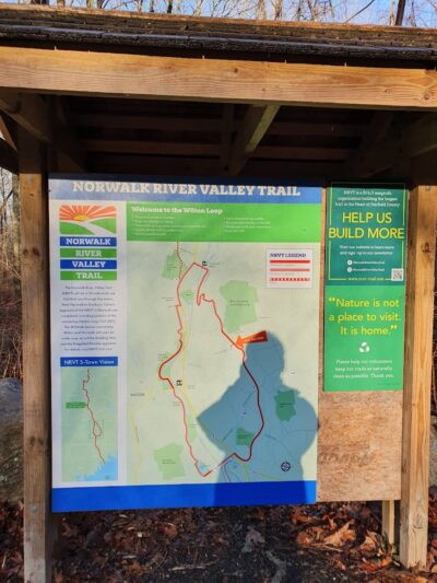 Norwalk River Valley Trail - North Parking - Wilton, CT