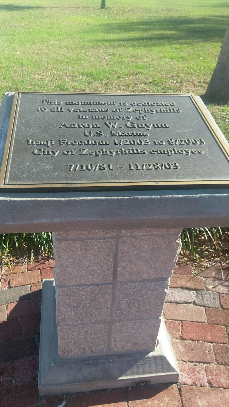 Veterans Memorial Park - Zephyrhills, FL