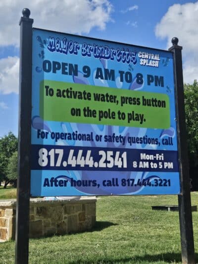 Central Park Splash Pad - Azle, TX