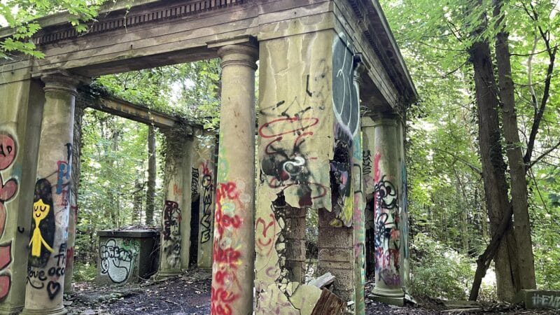 The Ruins of Zog I, Muttontown Preserve, Muttontown, NY - Syosset, NY