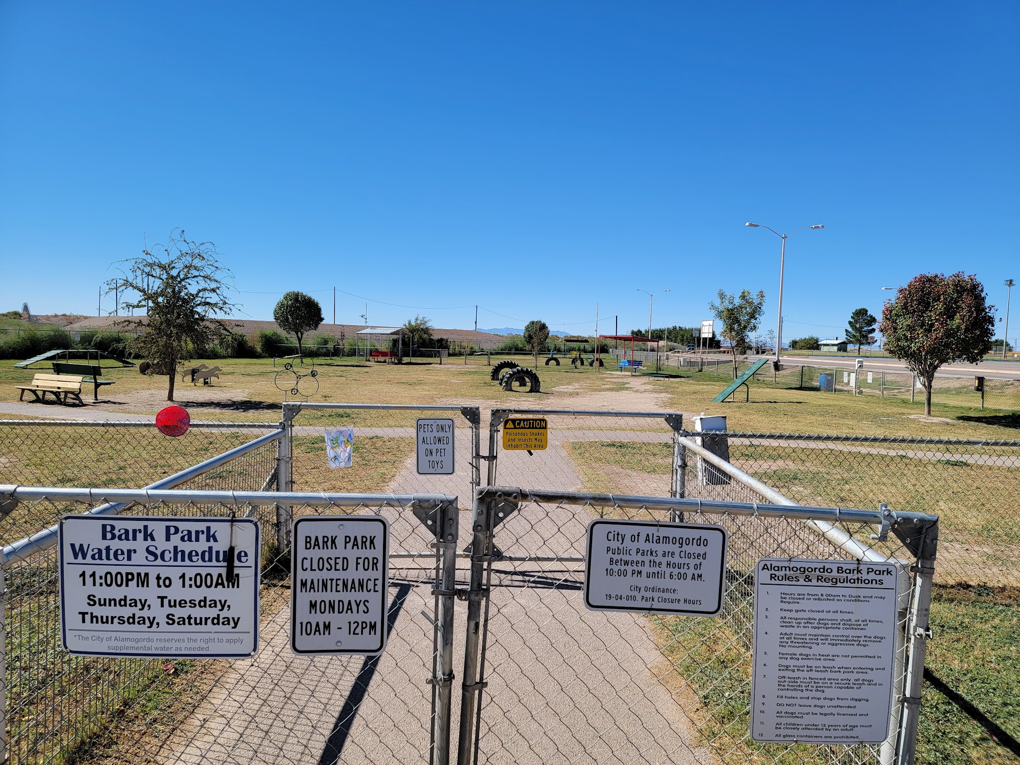 Bark Park - Alamogordo, NM
