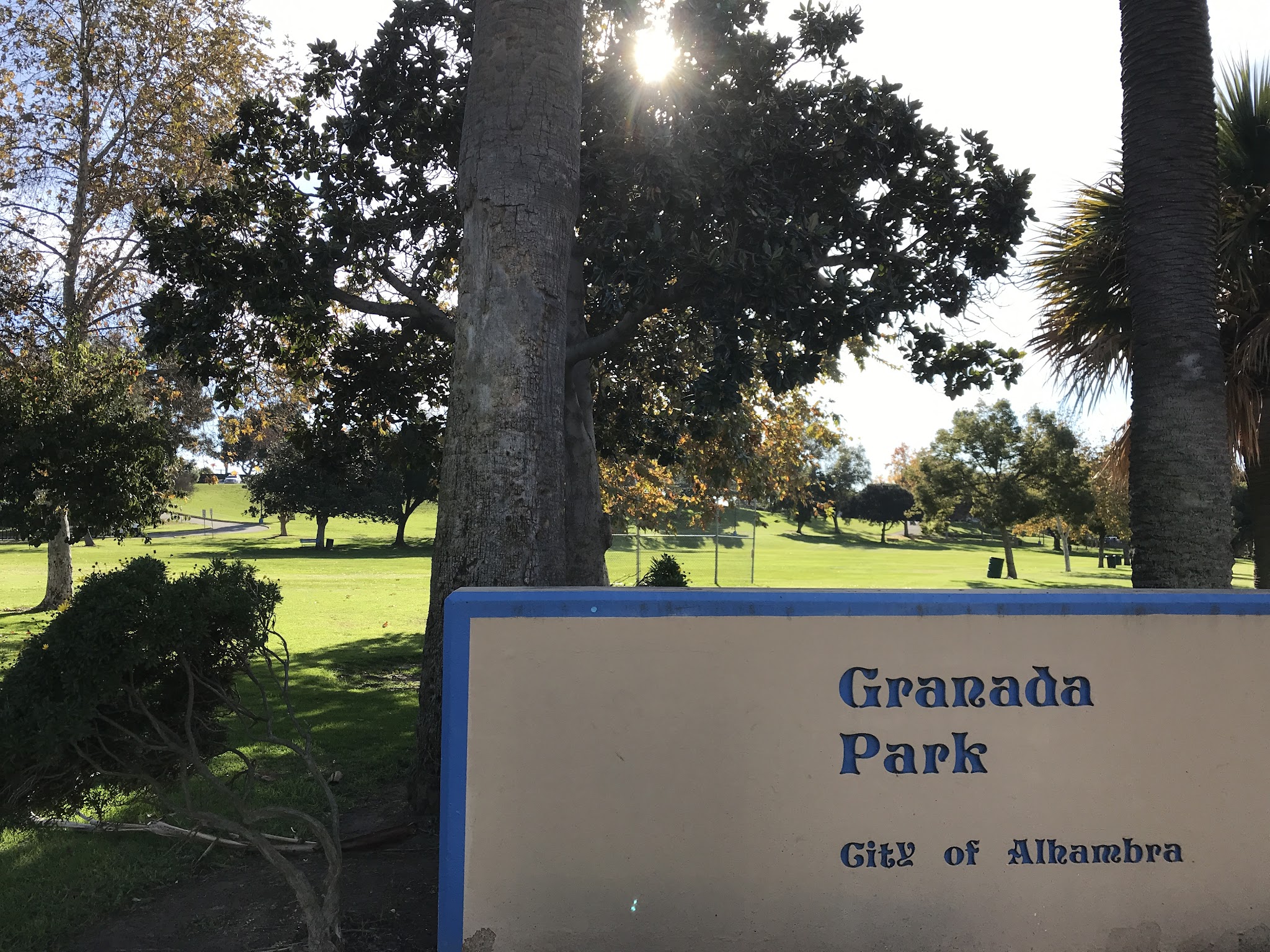 Granada Park - Alhambra, CA