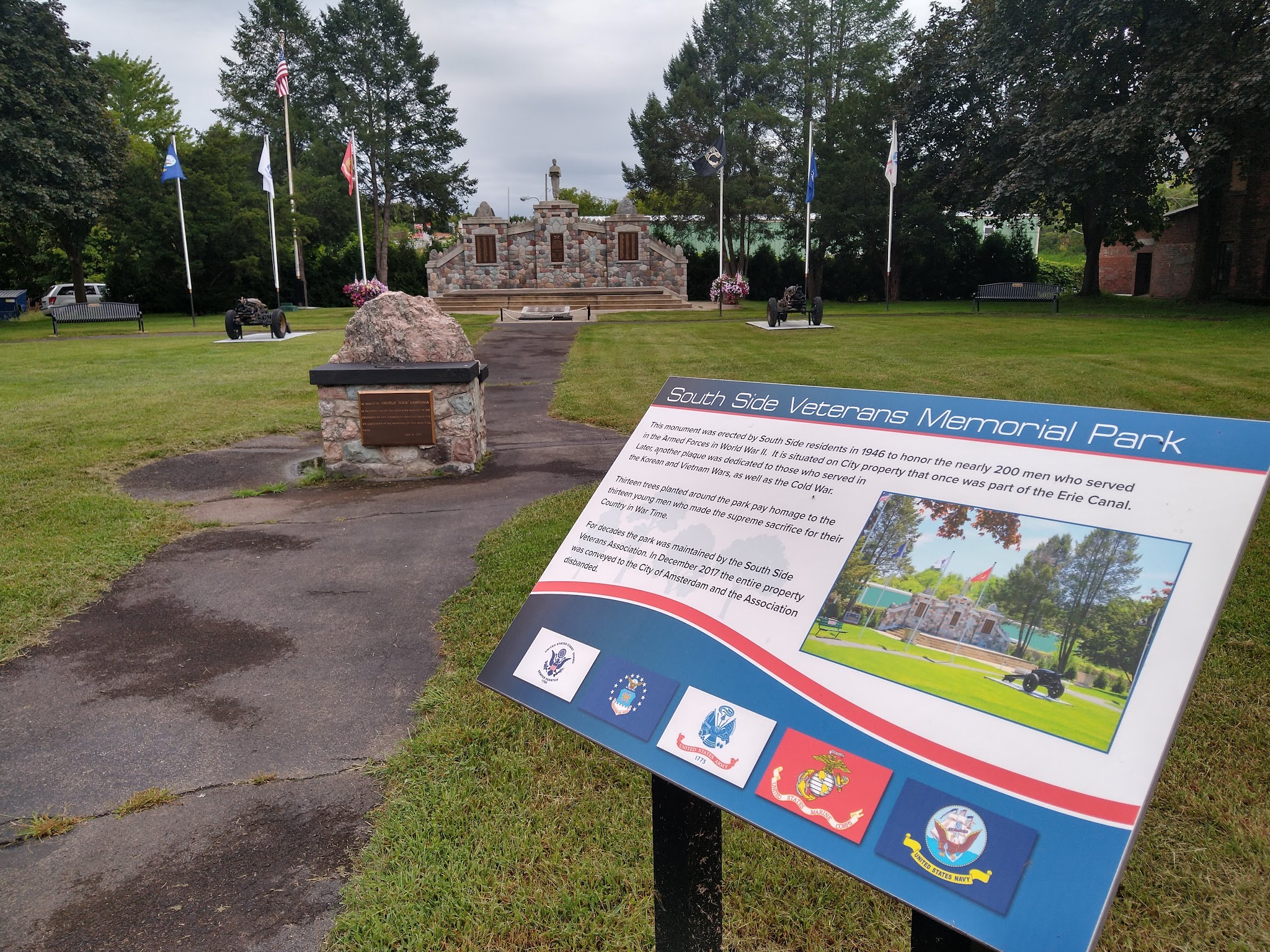 South Side Veterans Memorial Park - Amsterdam, NY