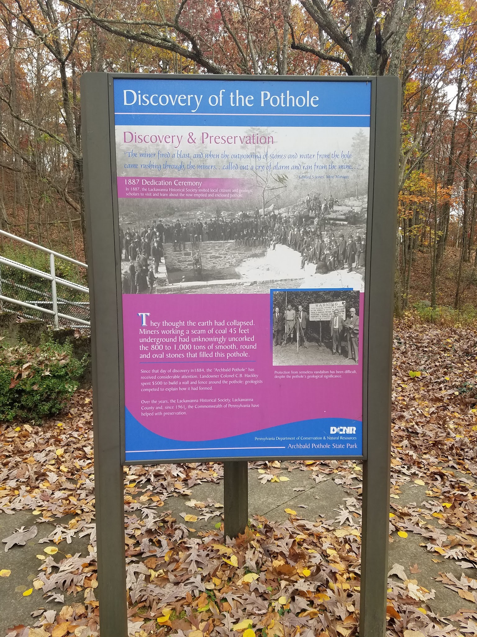 Archbald Pothole State Park - Archbald, PA