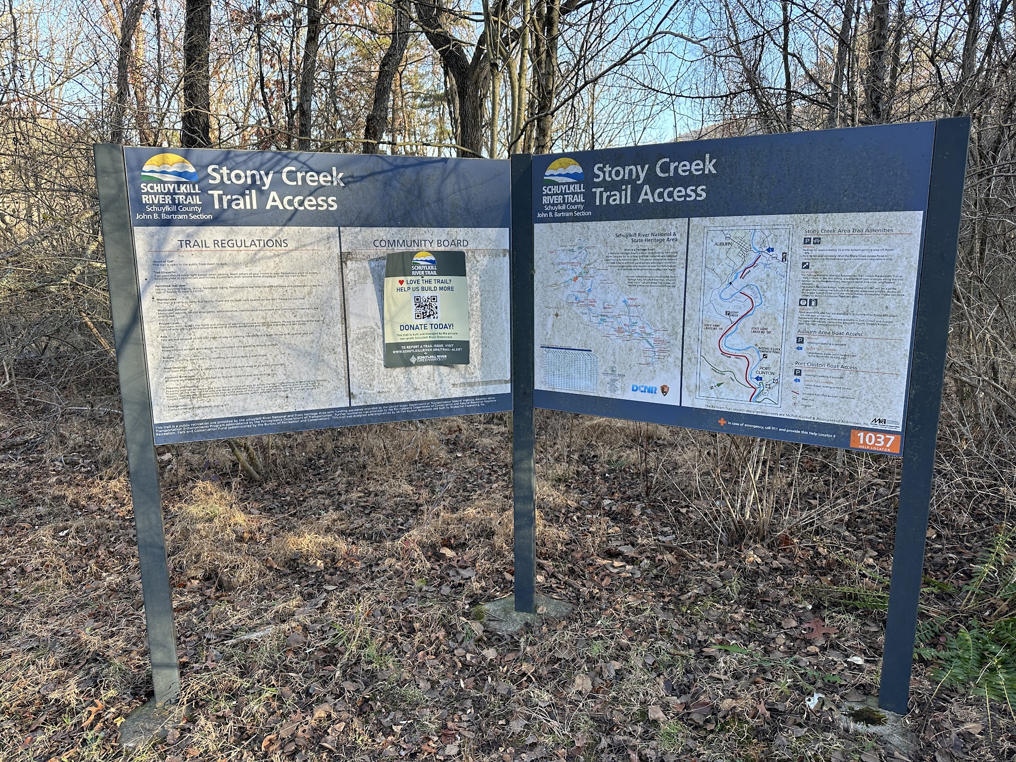 Stony Creek Trail Access - Auburn, PA