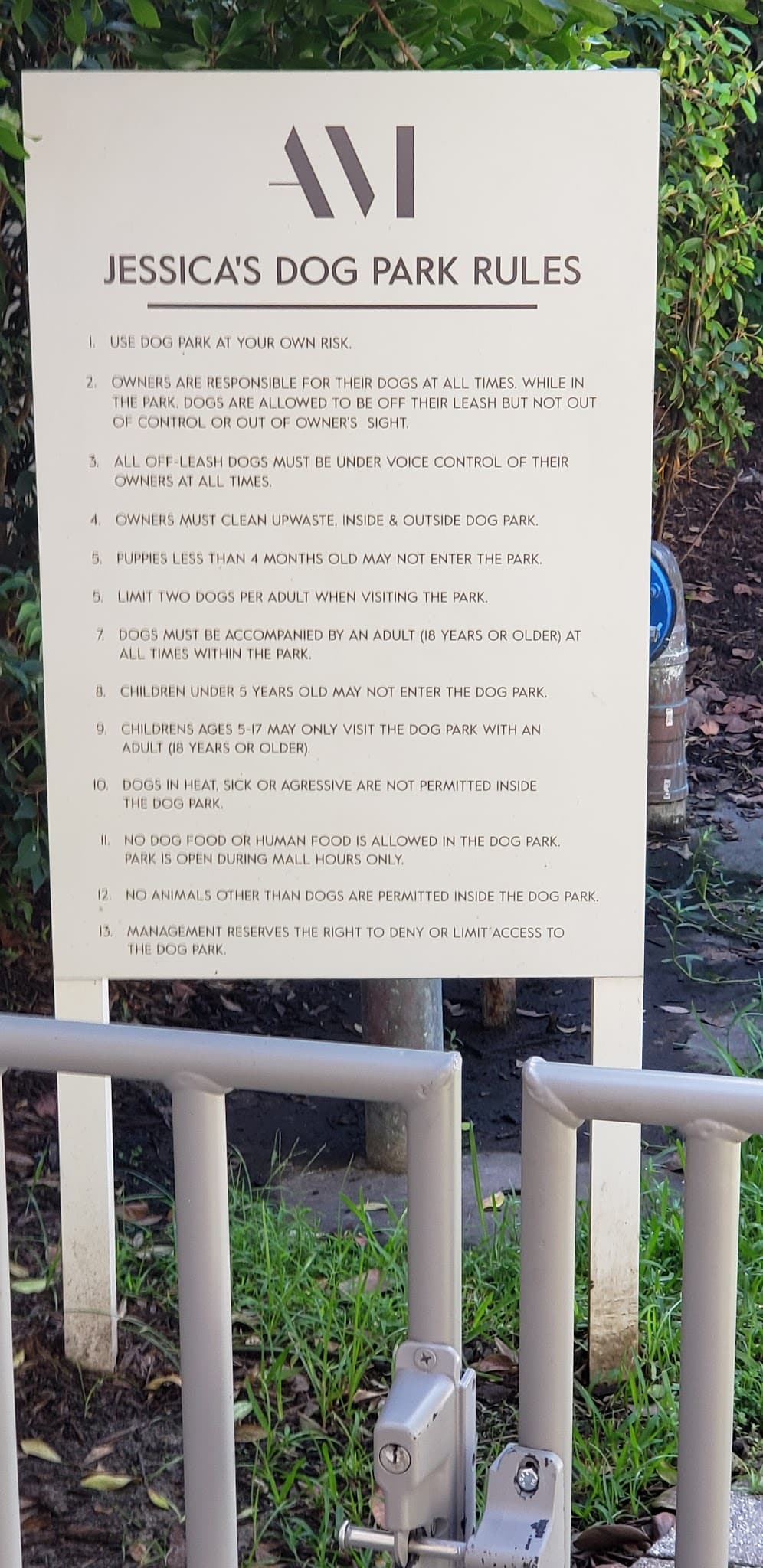 Jessica's Dog Park - Aventura, FL