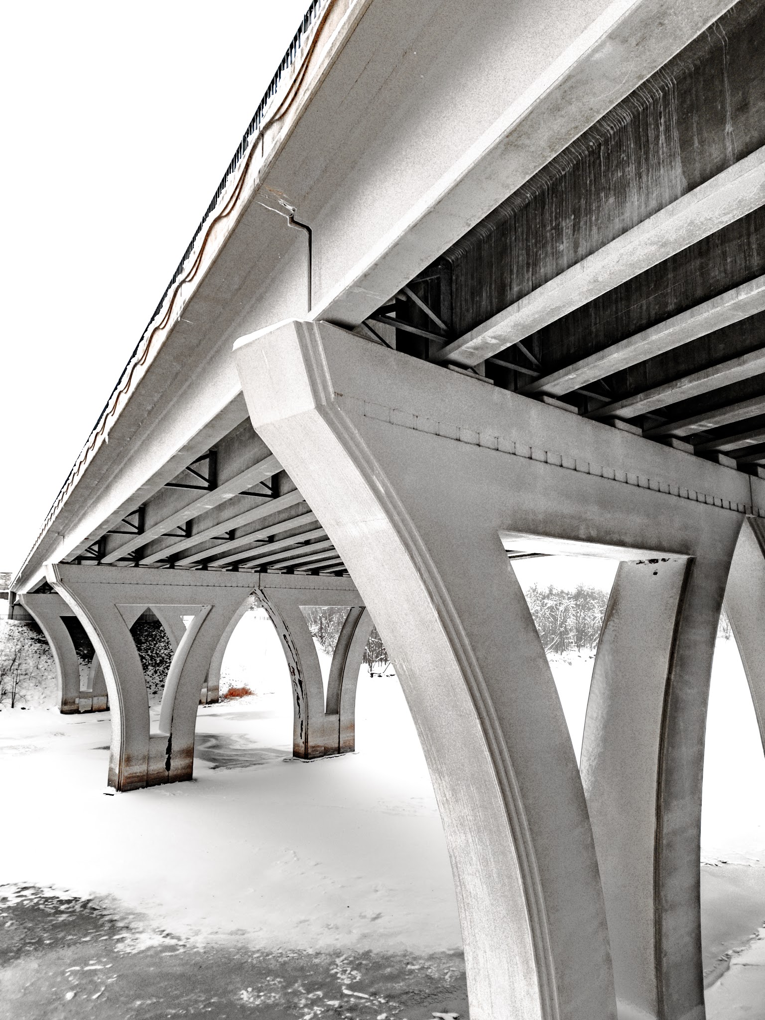 Bike trail parking - Baxter, MN