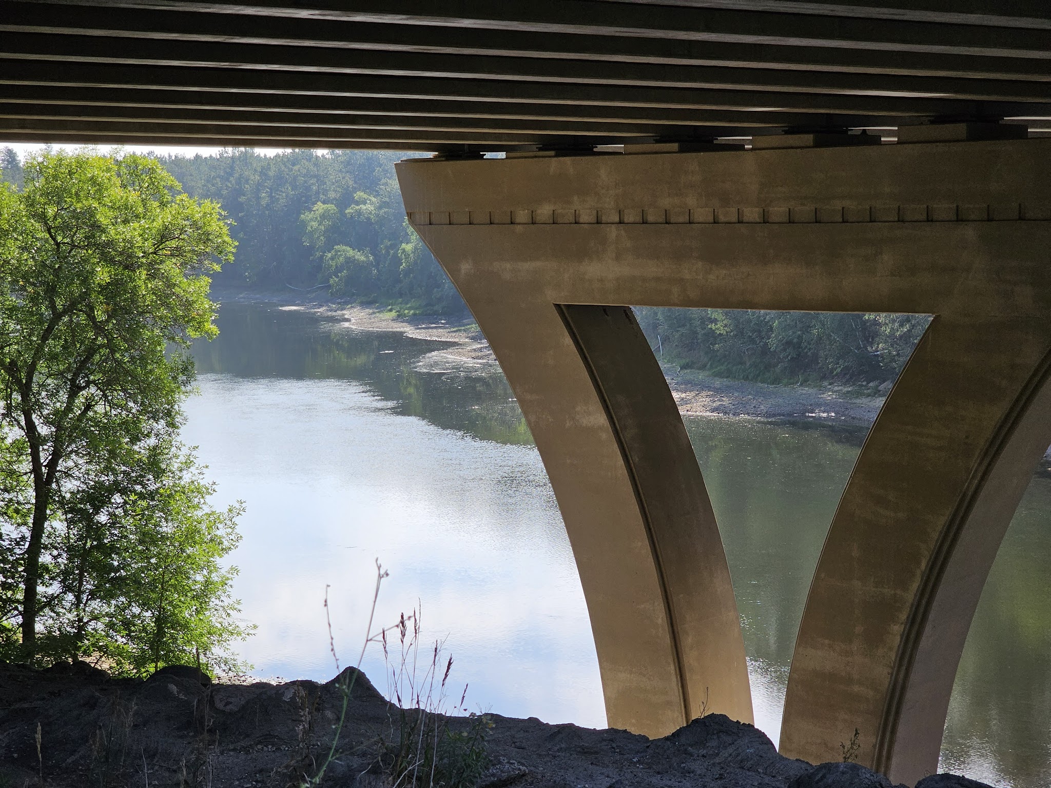 Bike trail parking - Baxter, MN