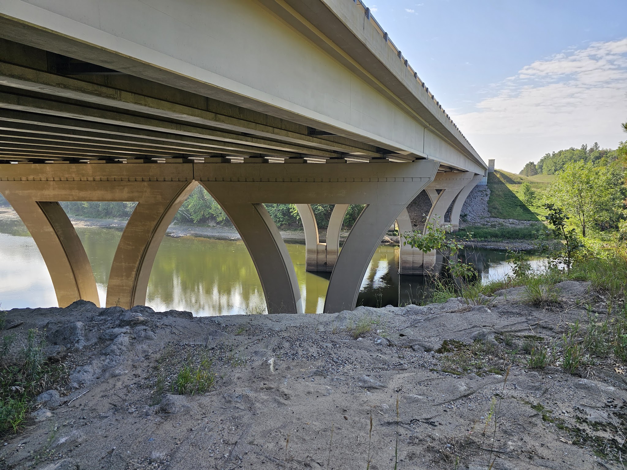 Bike trail parking - Baxter, MN