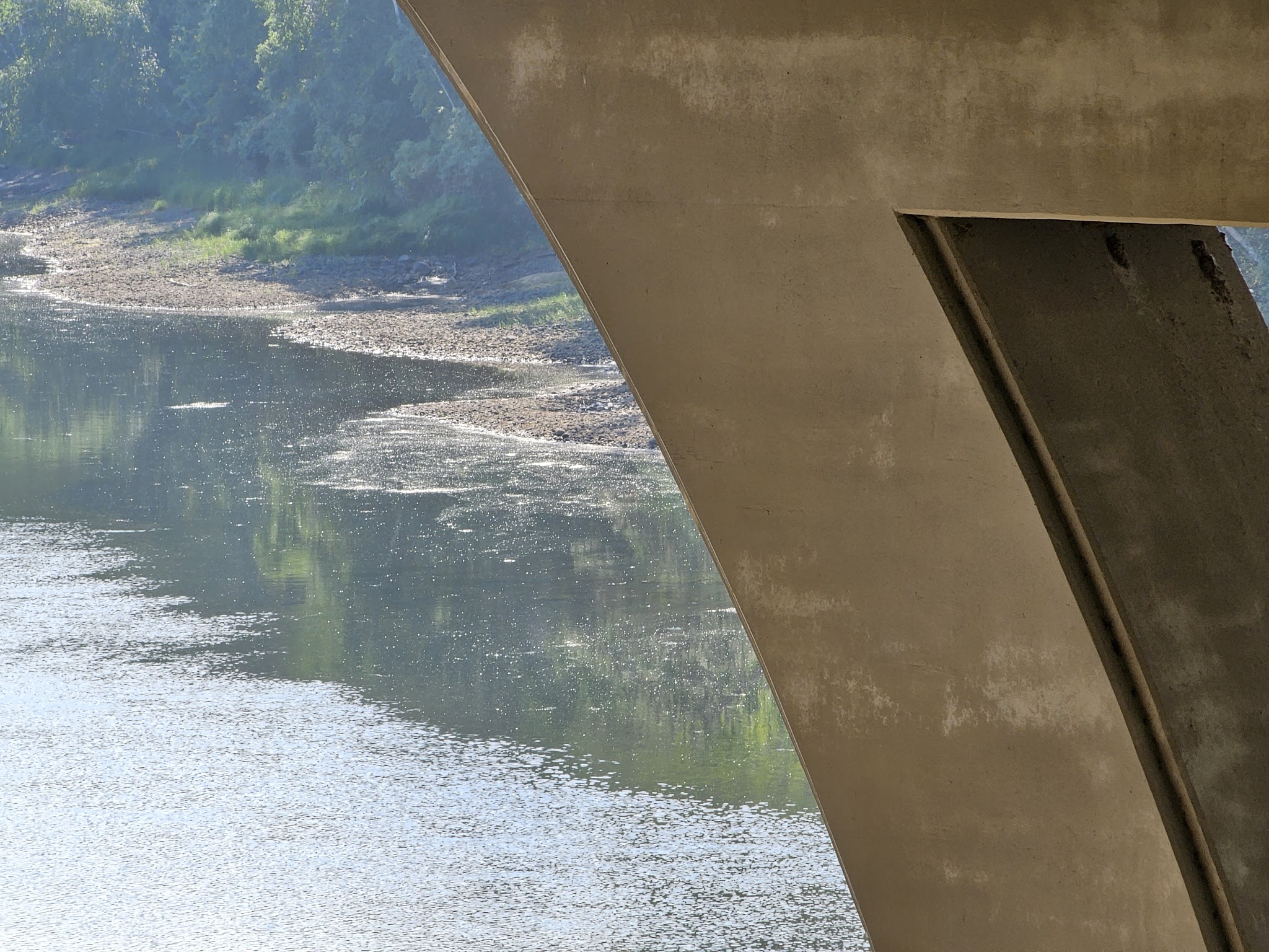 Bike trail parking - Baxter, MN