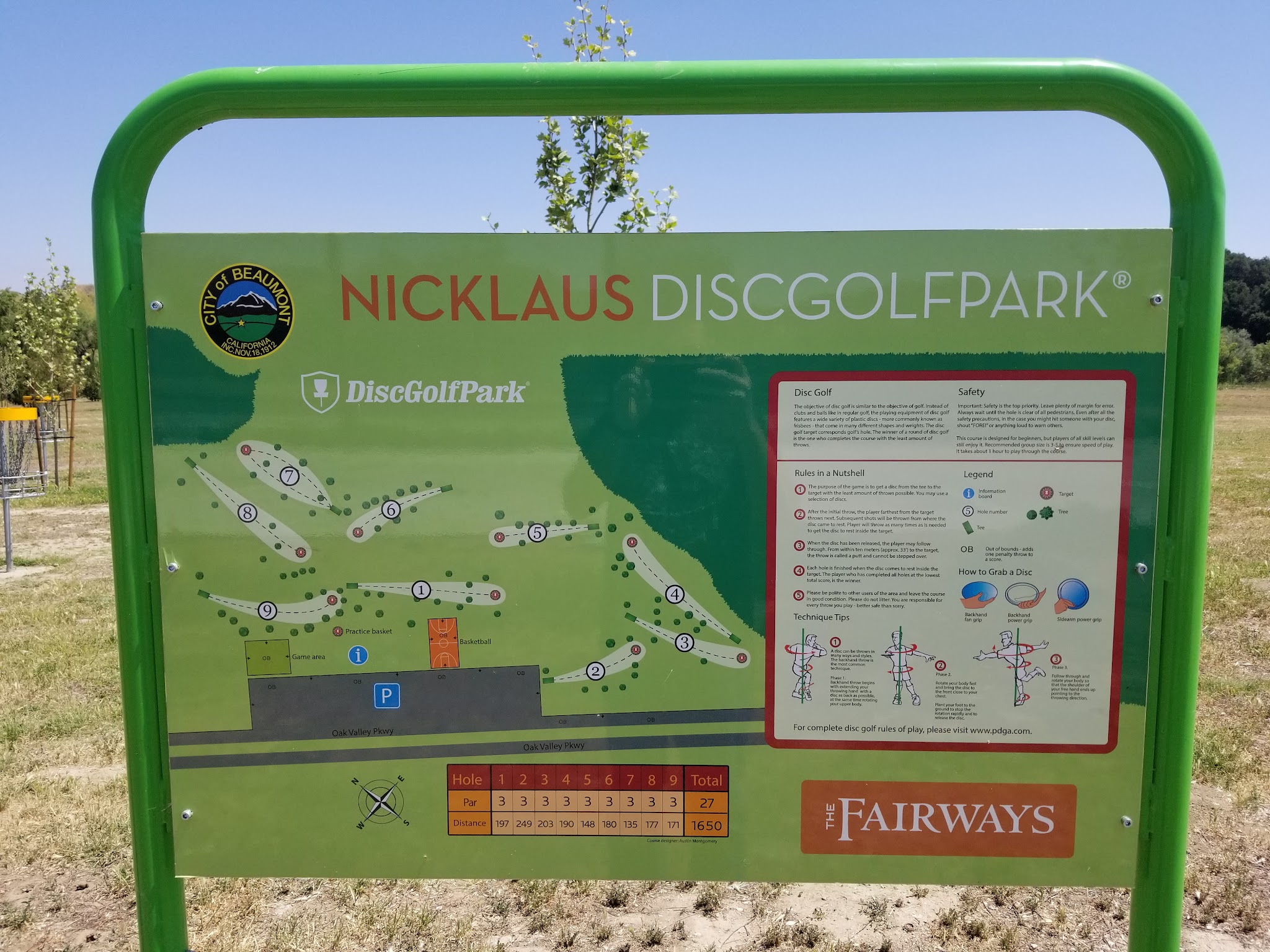 Nicklaus DiscGolf Park & Dog Park - Beaumont, CA