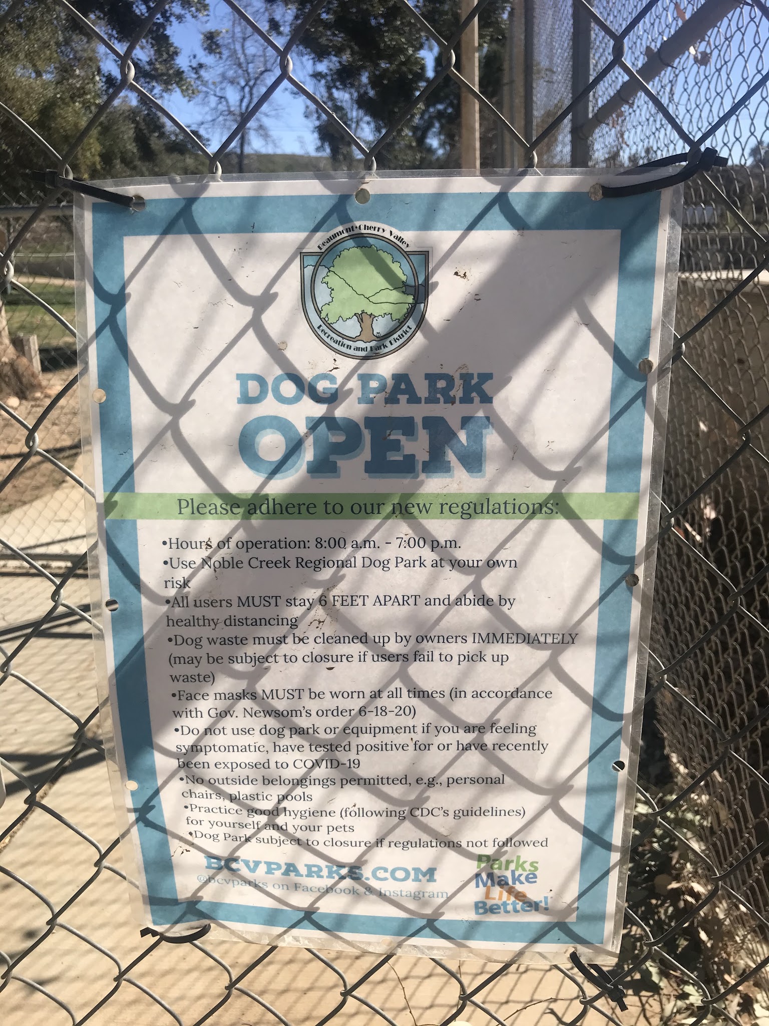Noble Dog Park - Beaumont, CA