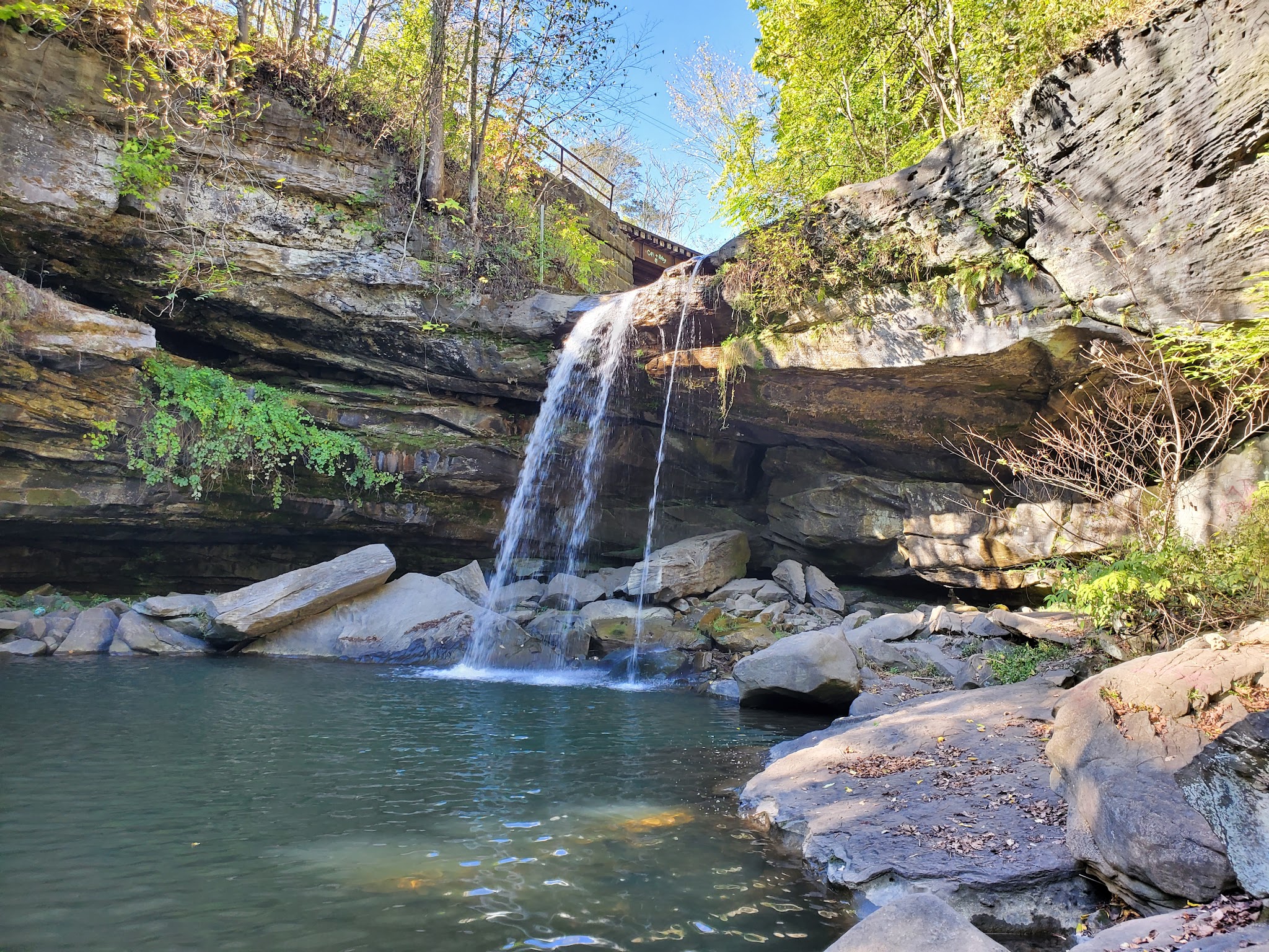 Buttermilk Falls Natural Area - Beaver Falls, PA