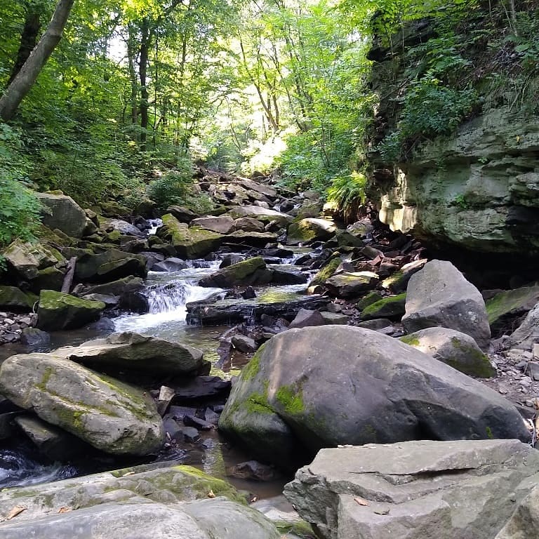 Buttermilk Falls Natural Area - Beaver Falls, PA