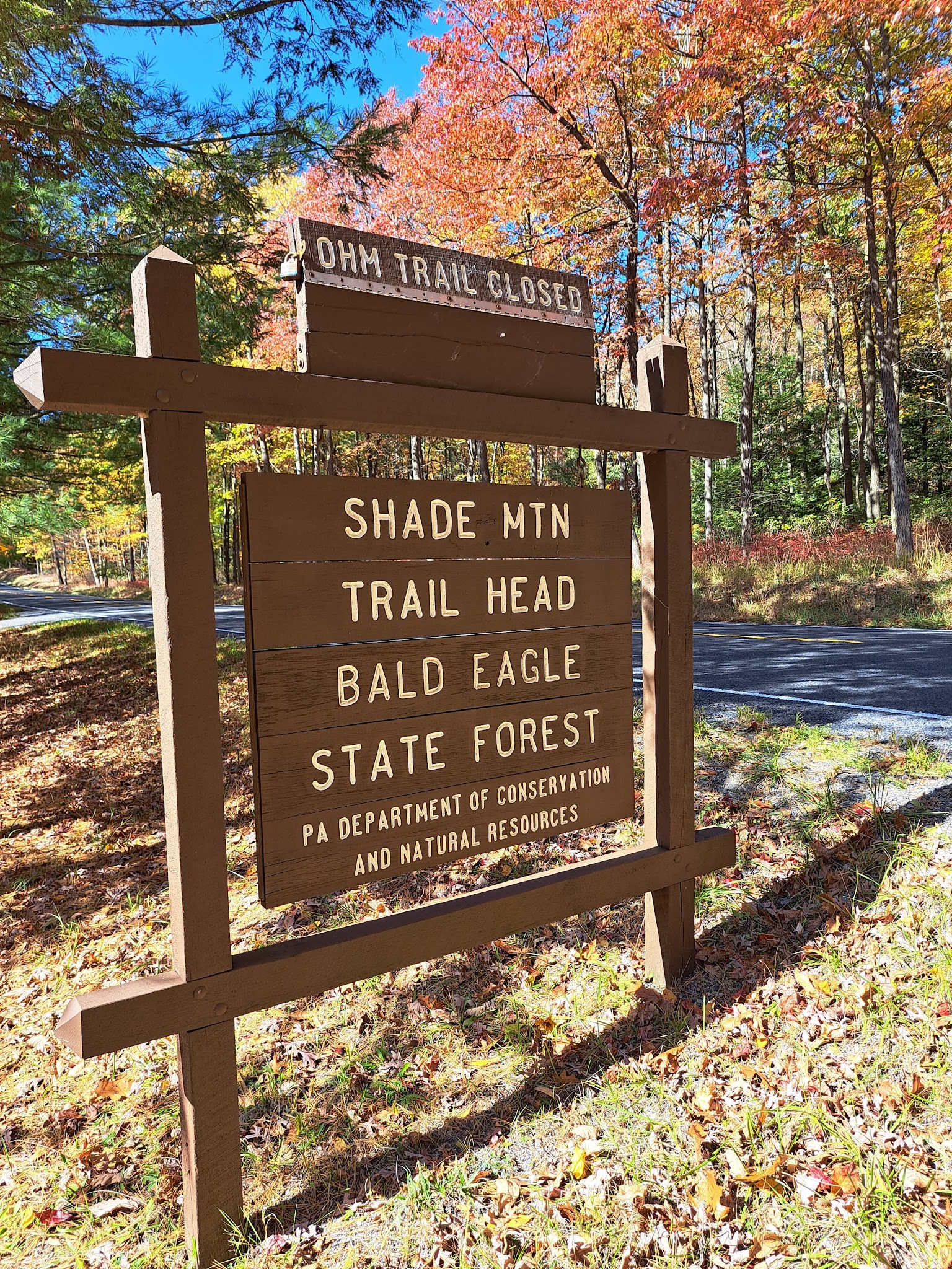 Shade Mountain Trailhead - Beaver Springs, PA