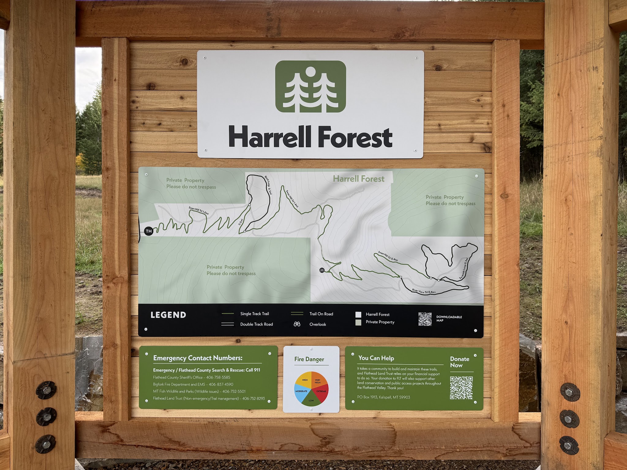 Harrell Forest Community Trails - Bigfork, MT