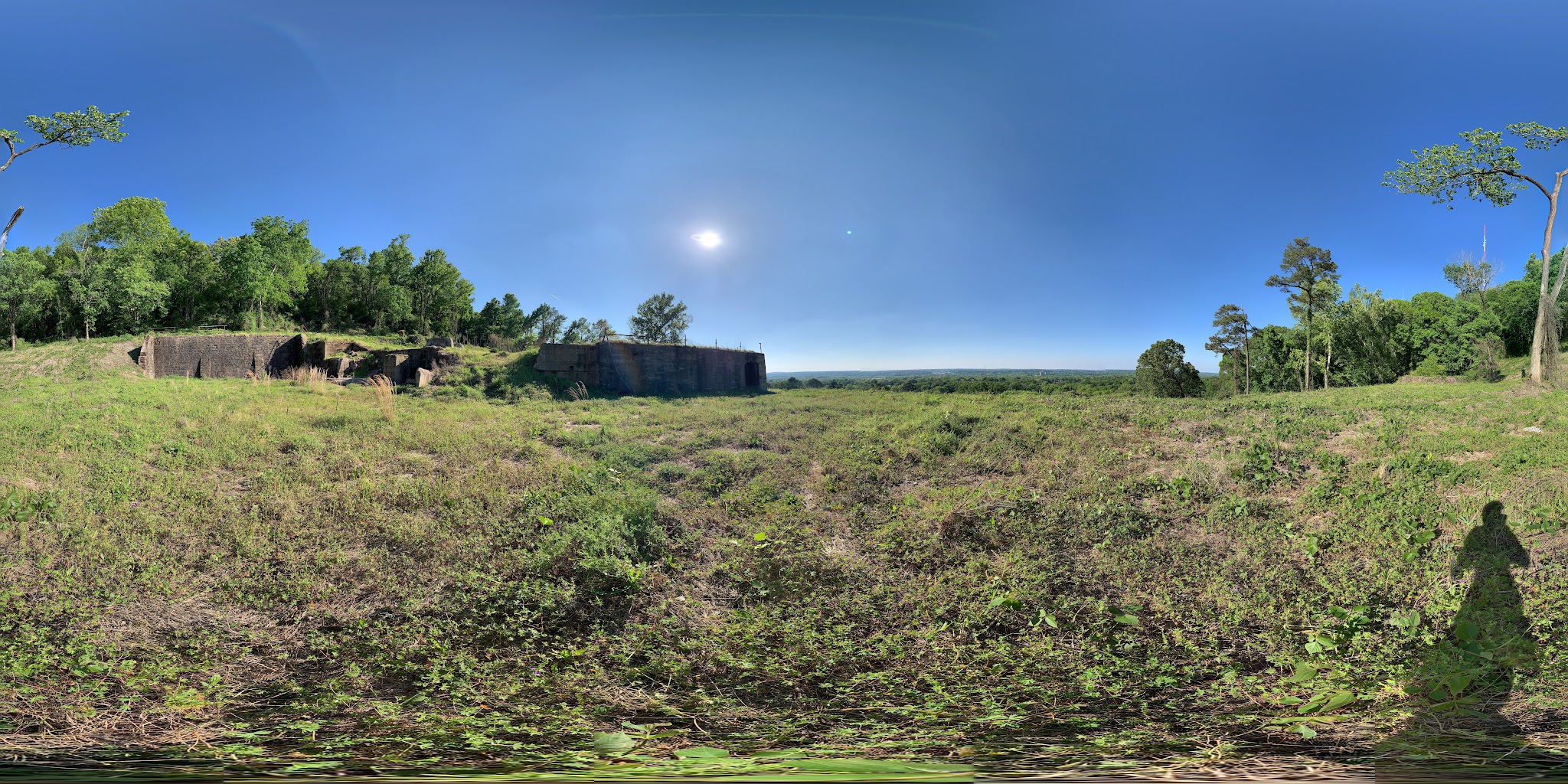 Red Mountain Park, Venice Road entrance and parking lot - Birmingham, AL
