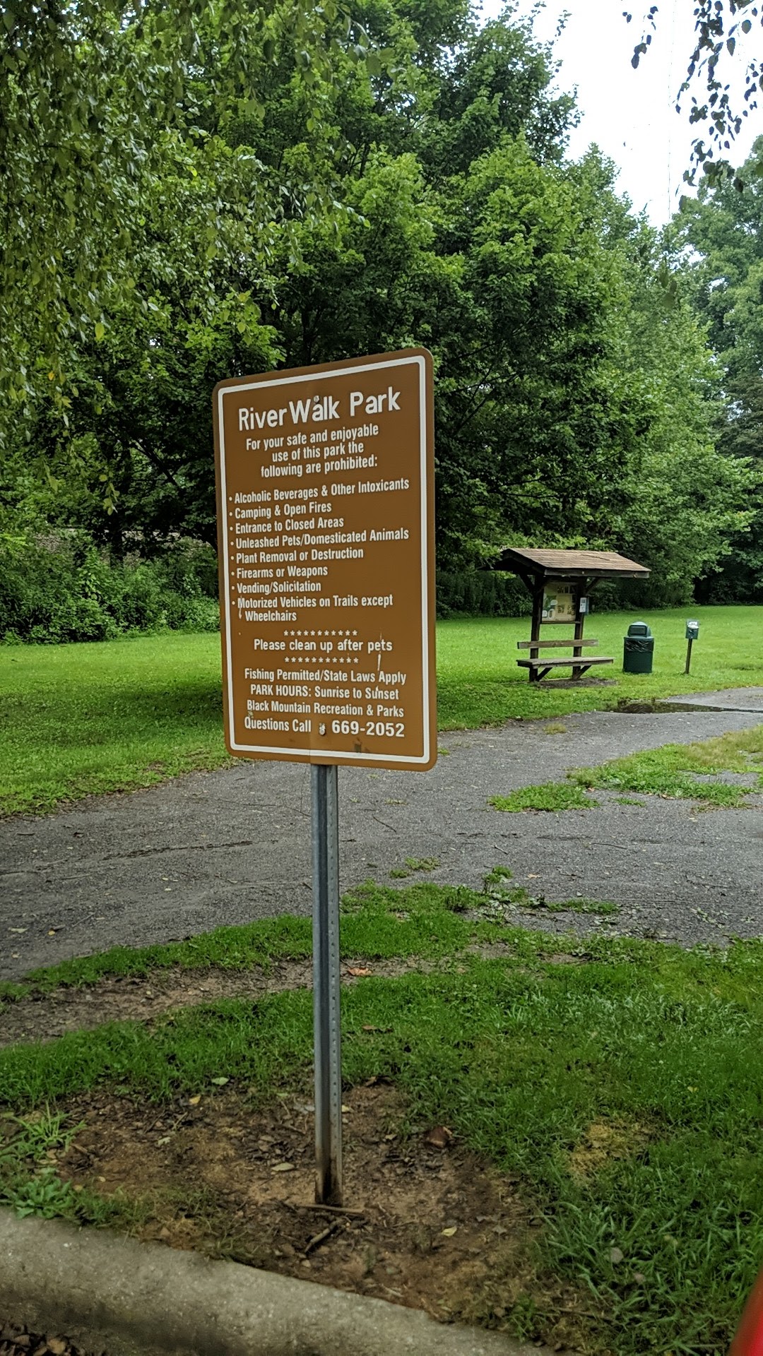 River Walk Dog Park - Black Mountain, NC