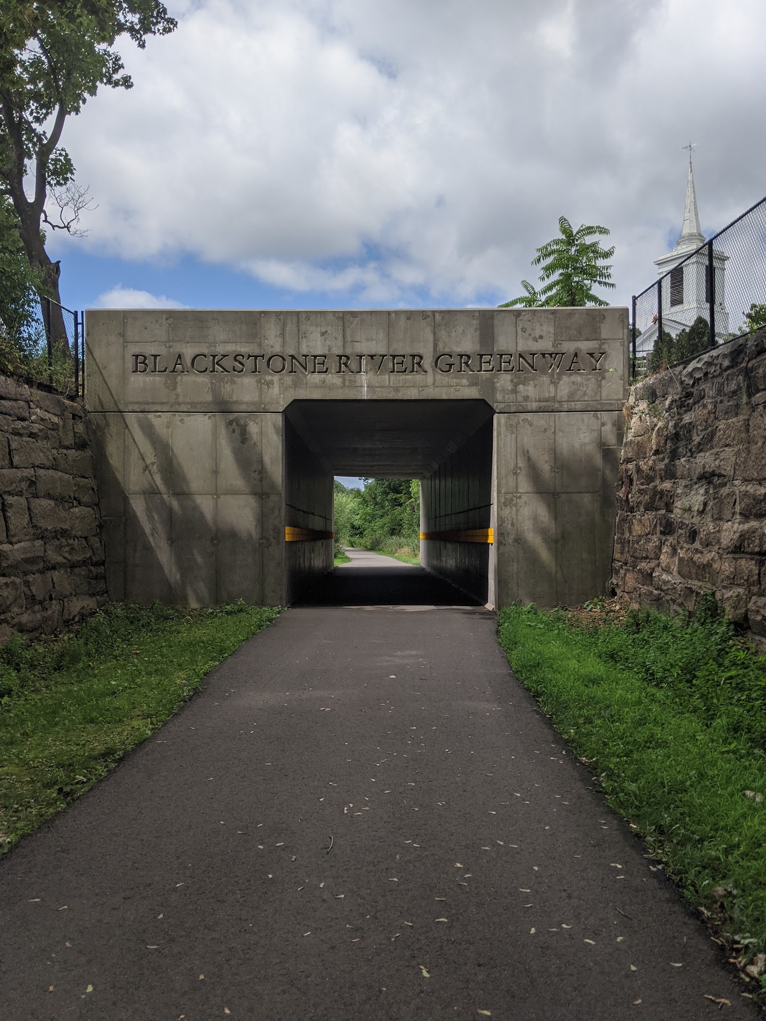 Blackstone River Greenway (parking) - Blackstone, MA