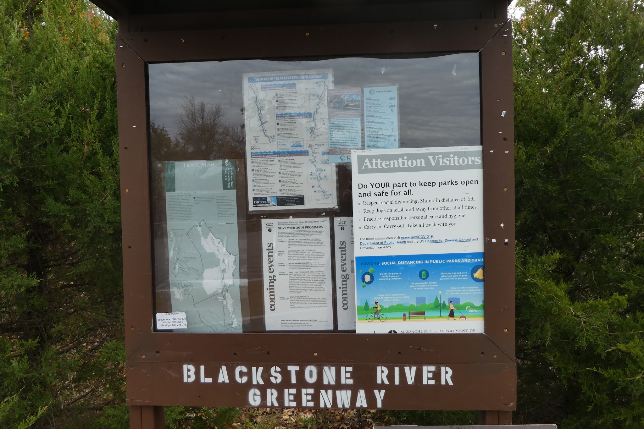 Blackstone River Greenway (parking) - Blackstone, MA