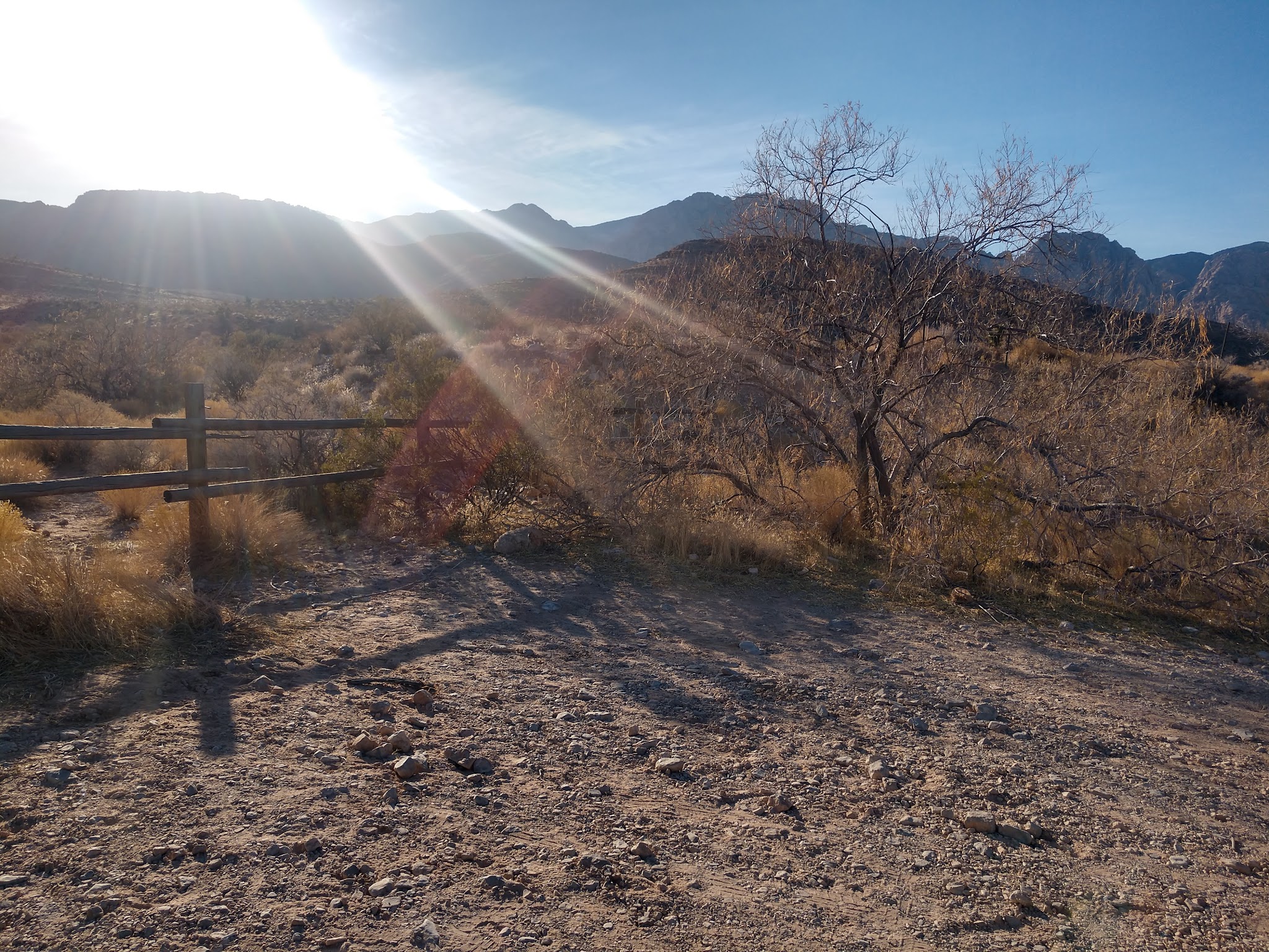 Wheeler Camp Spring Parking - Blue Diamond, NV