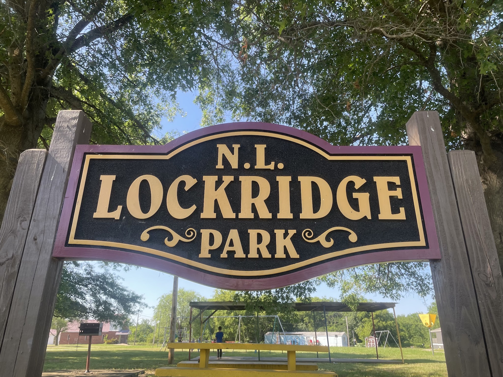 N.L. Lockridge park - Boynton, OK