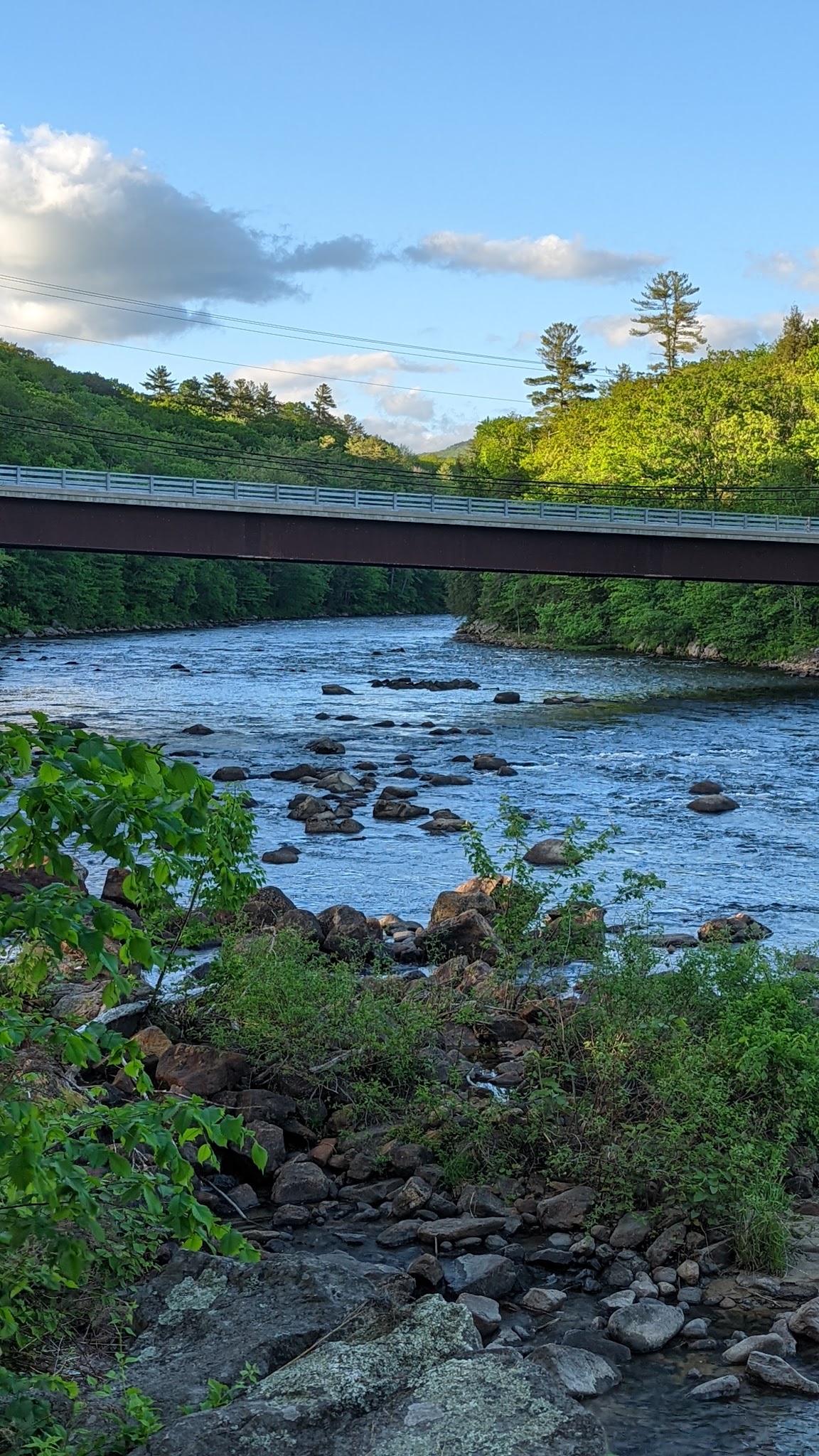 Bristol Falls - Parking - Bristol, NH