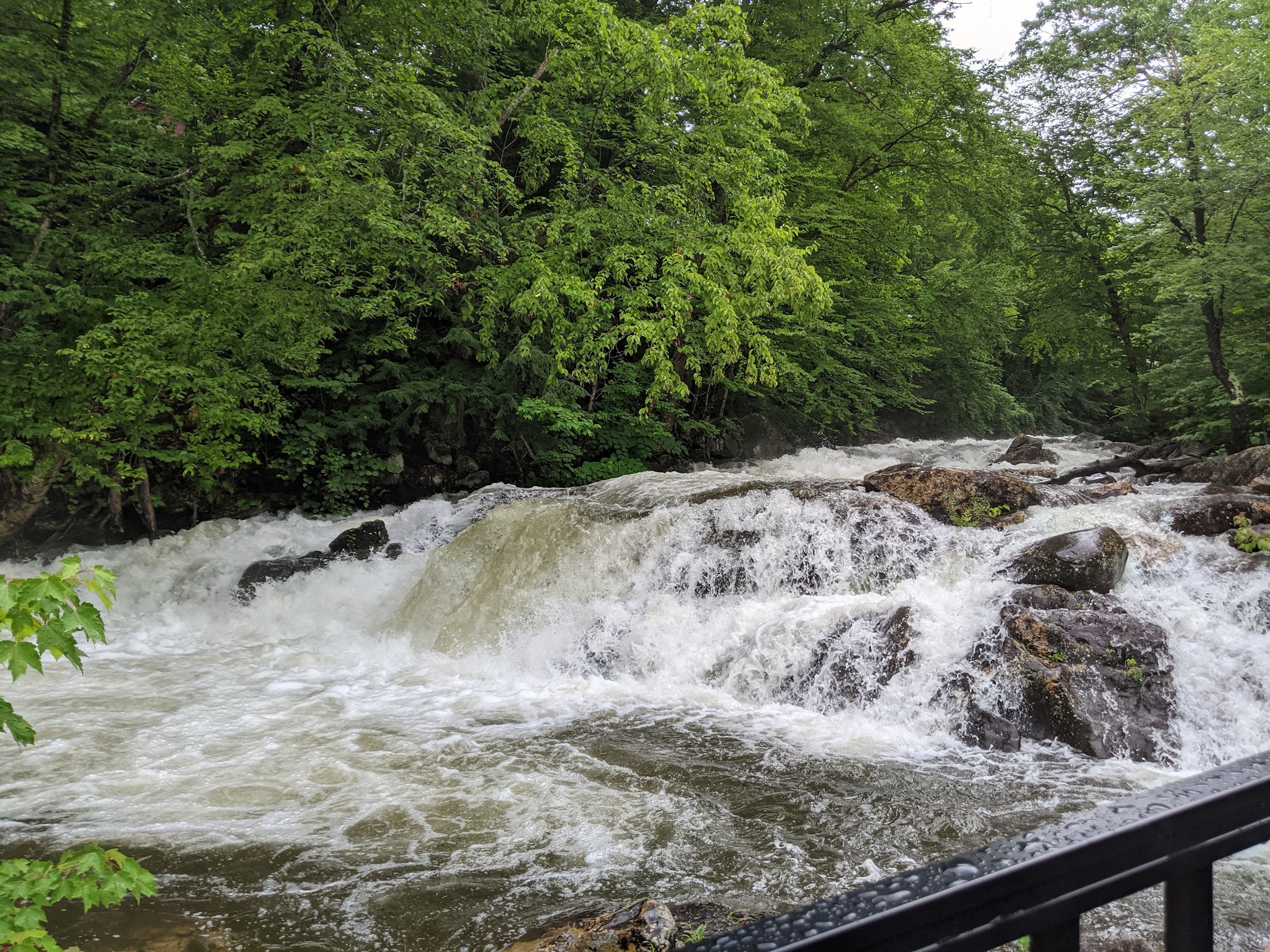 Bristol Falls - Parking - Bristol, NH