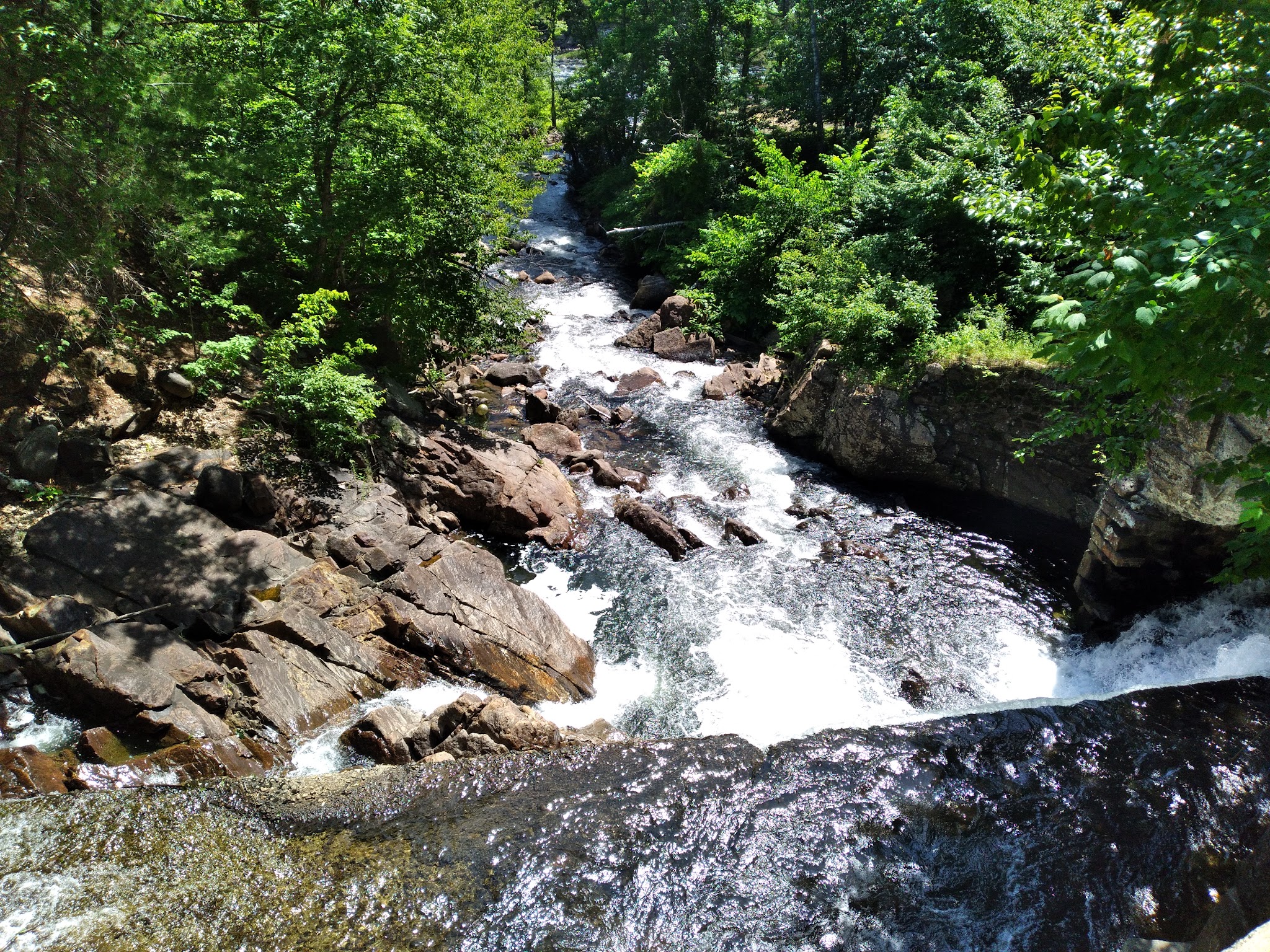 Bristol Falls - Parking - Bristol, NH