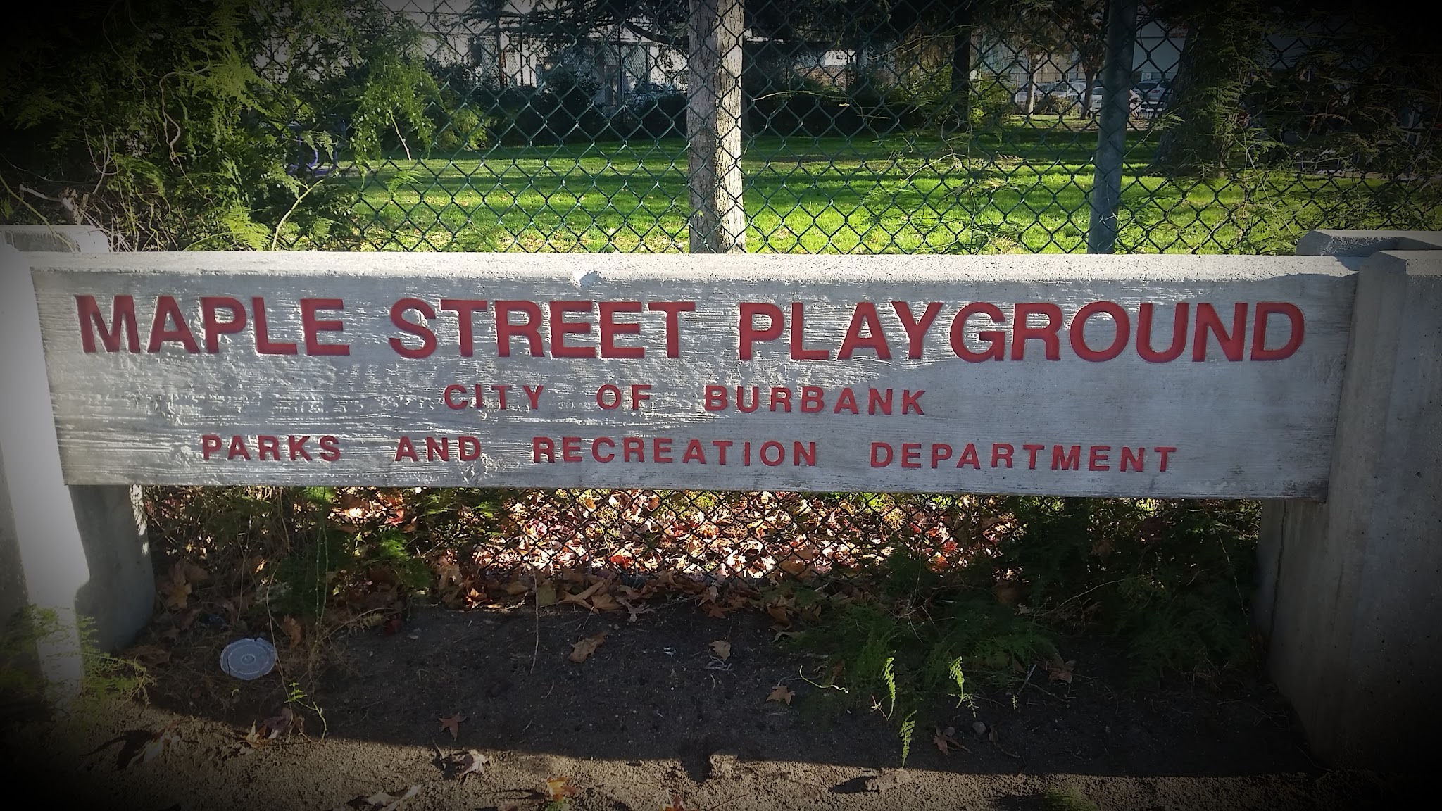 Maple Street Playground - Burbank, CA