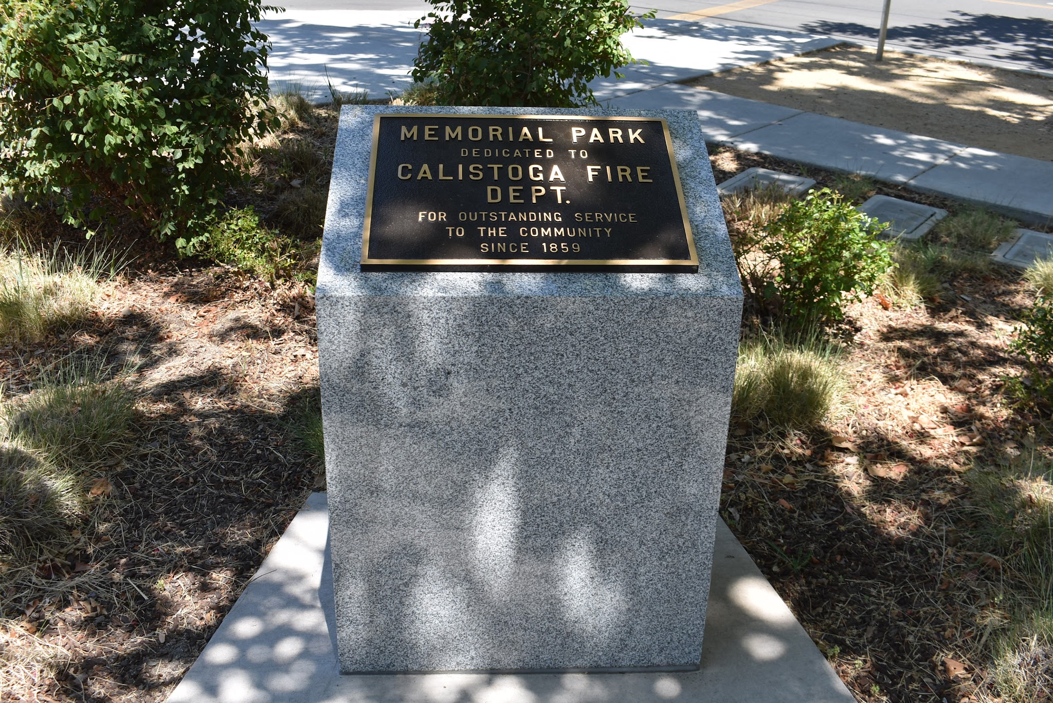 Fireman's Memorial Park - Calistoga, CA