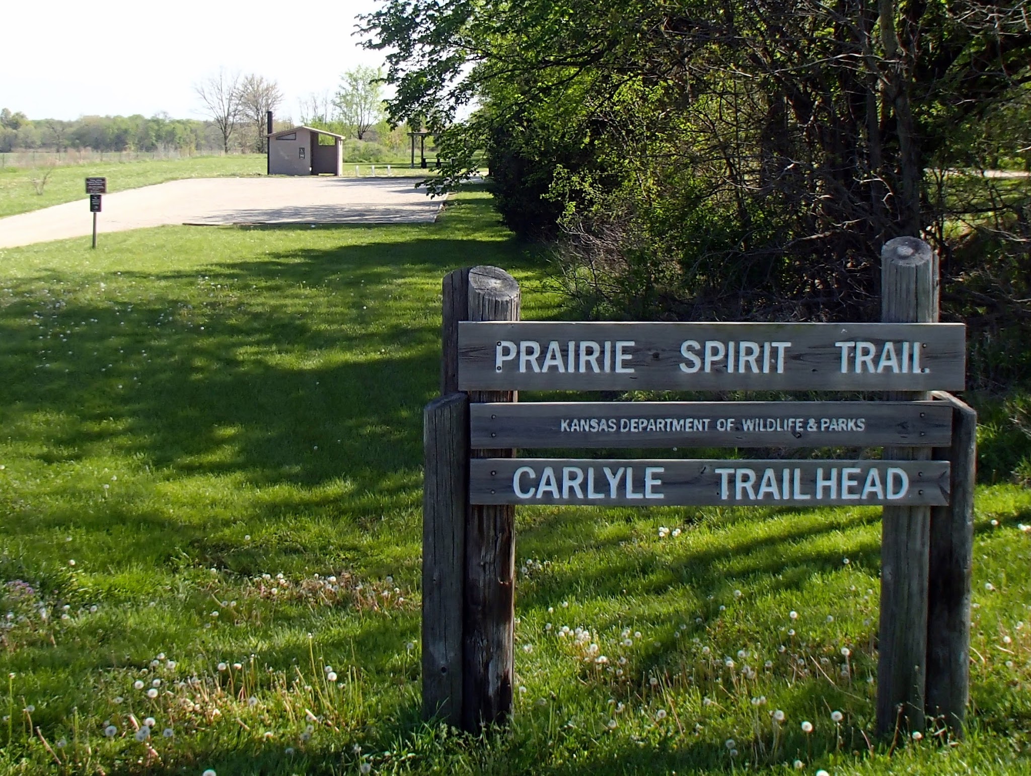 Prairie Spirit Trail - Carlyle Trailhead - Carlyle, KS