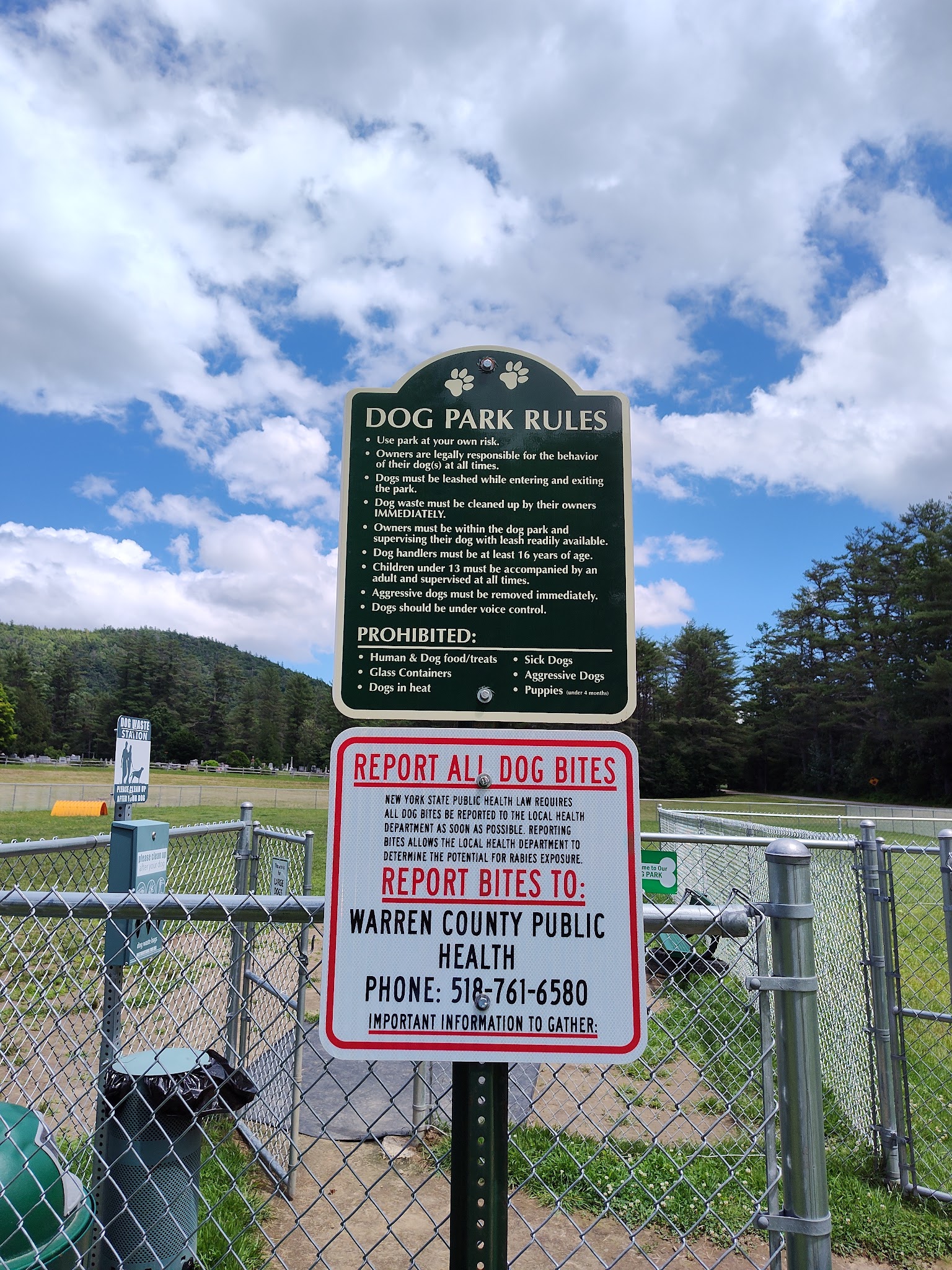 Chestertown Dog Park - Chestertown, NY