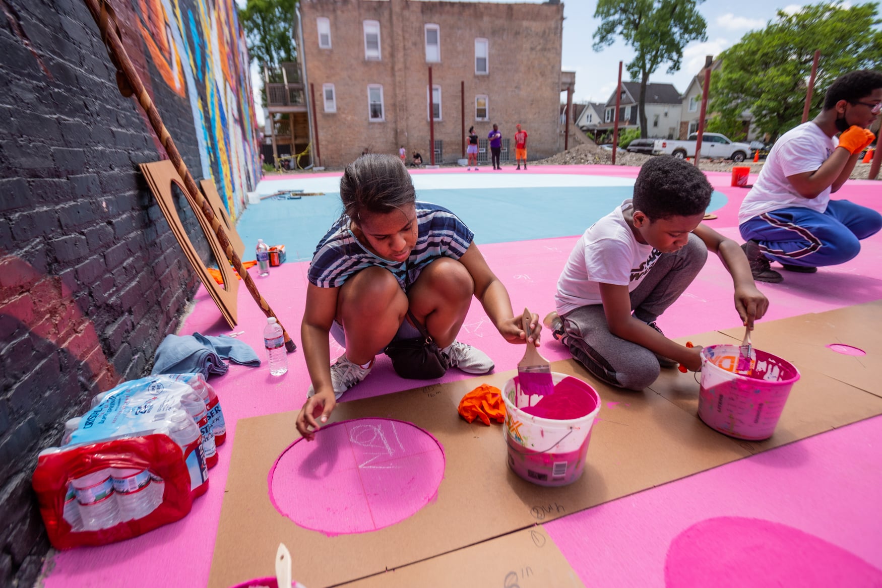 POPCourts! Community Plaza - Chicago, IL