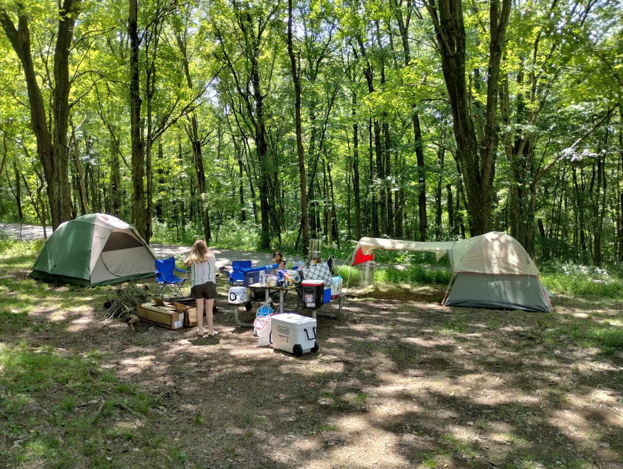 Raccoon Creek State Park Campground - Clinton, PA