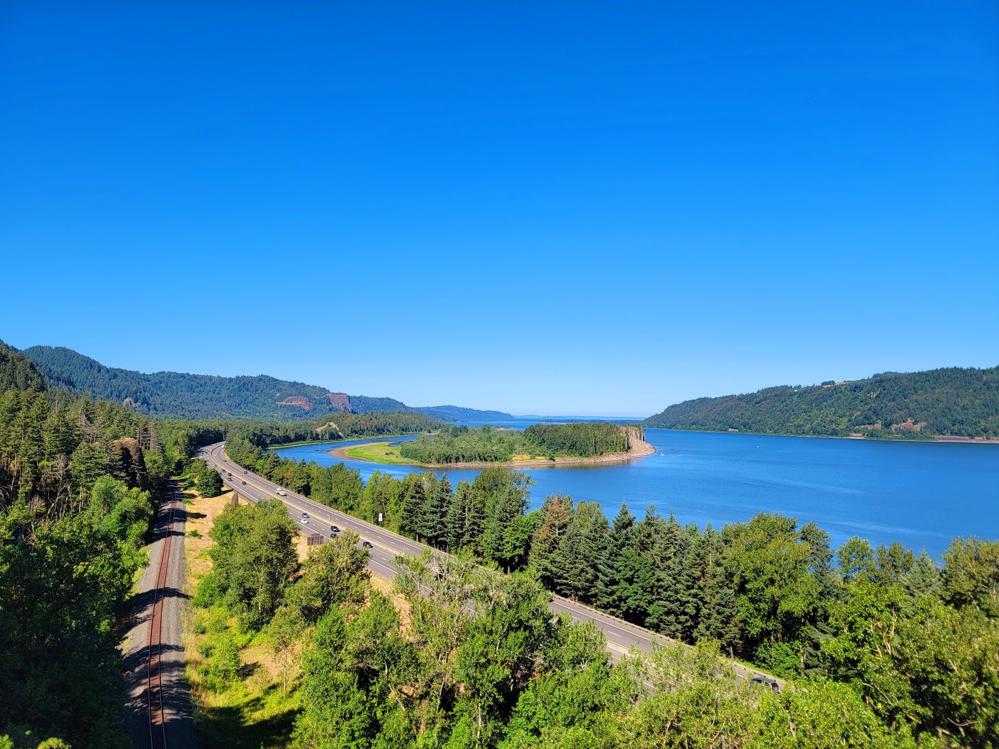 Bridal Veil Falls State Scenic Viewpoint - Corbett, OR