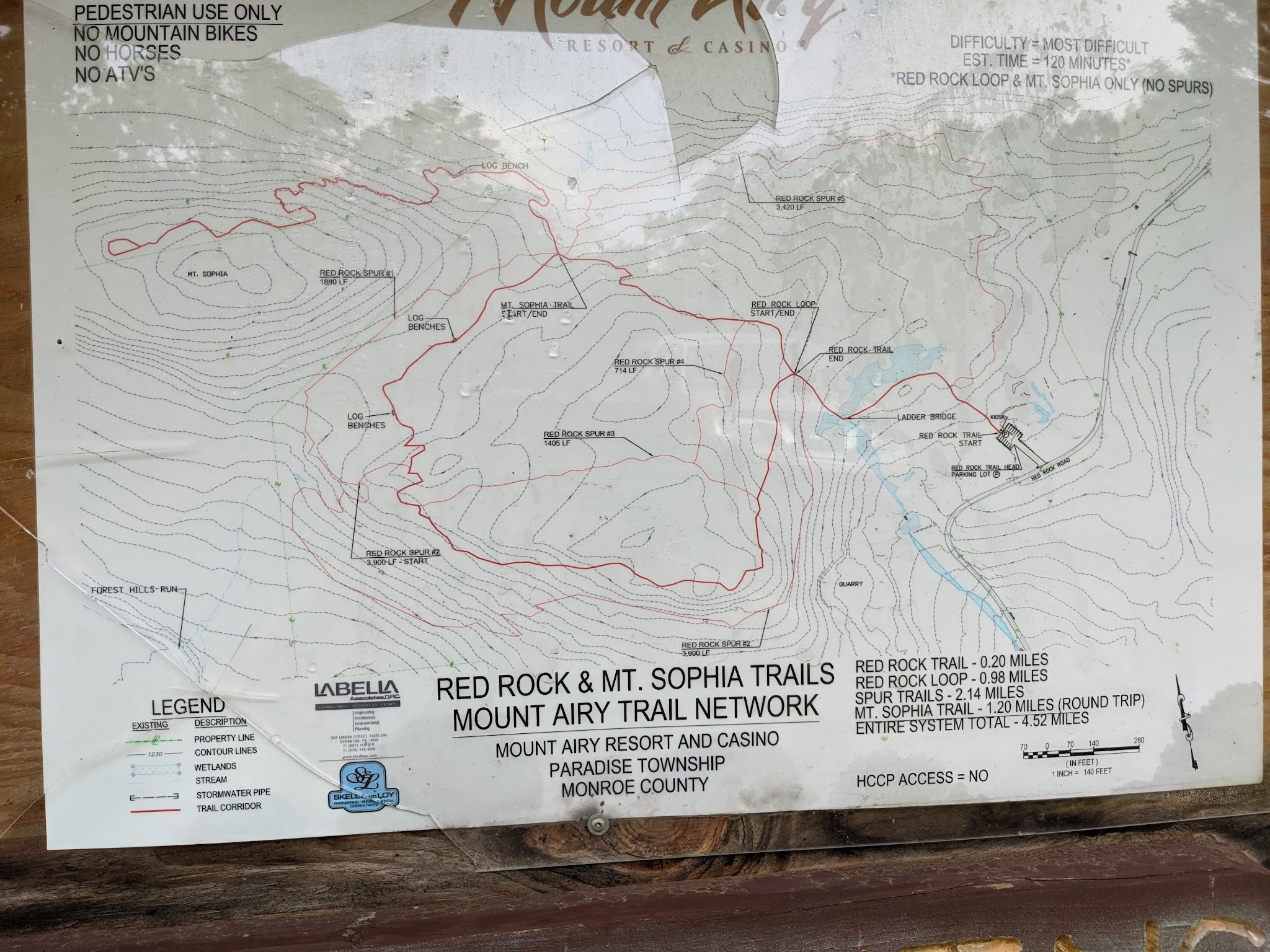 Mount Airy Red Rock Trailhead - Cresco, PA