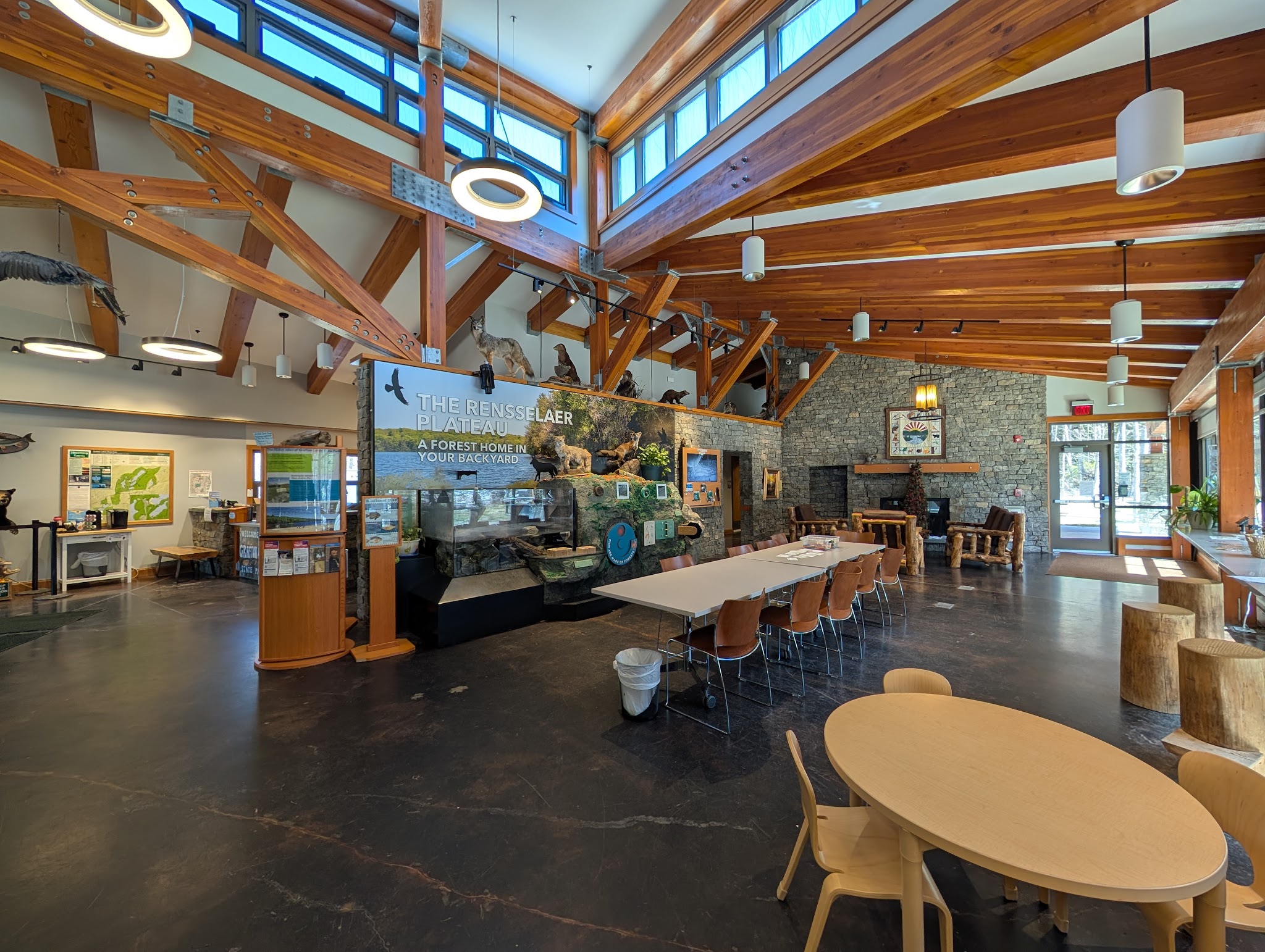 Grafton Lakes State Park Welcome Center - Cropseyville, NY