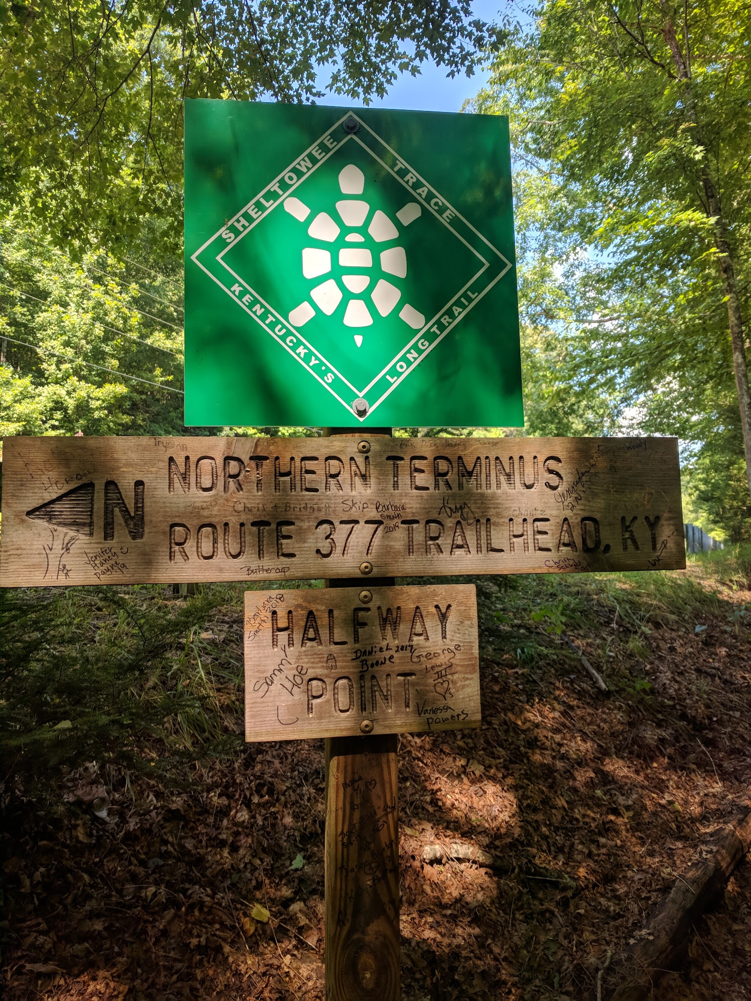 Sheltowee Trace National Recreation Trail - East Bernstadt, KY