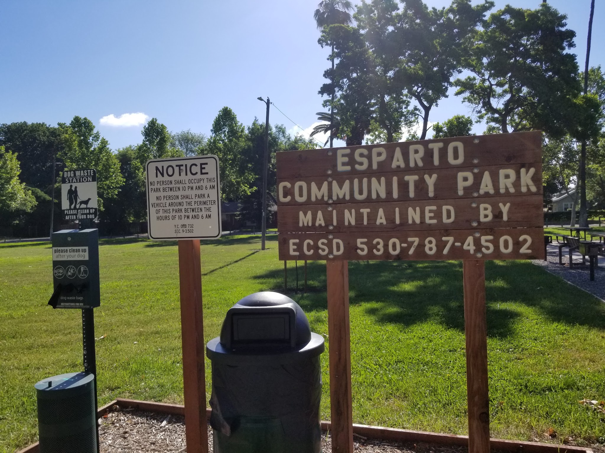 Esparto Community Park - Esparto, CA
