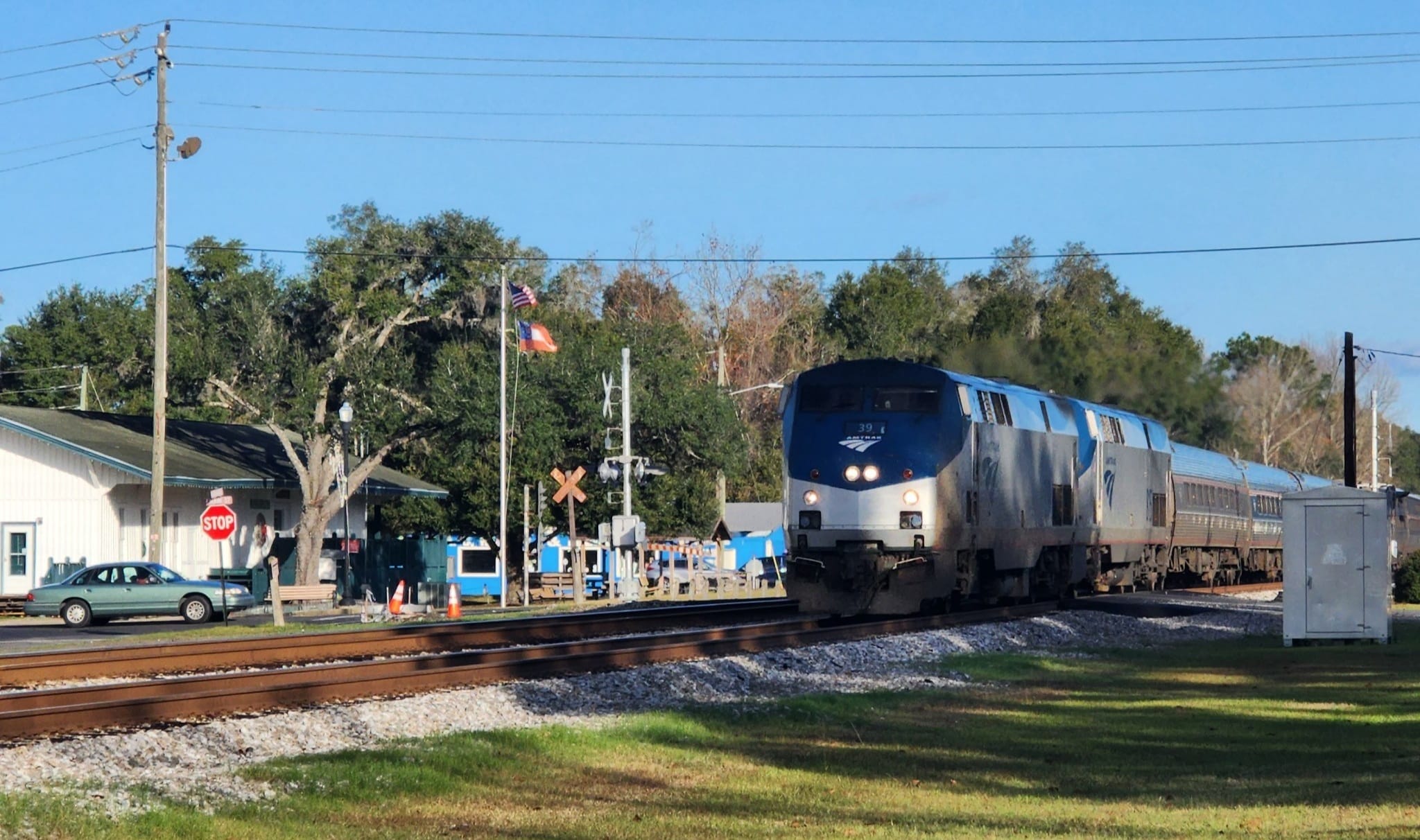Folkston railfan park - Folkston, GA