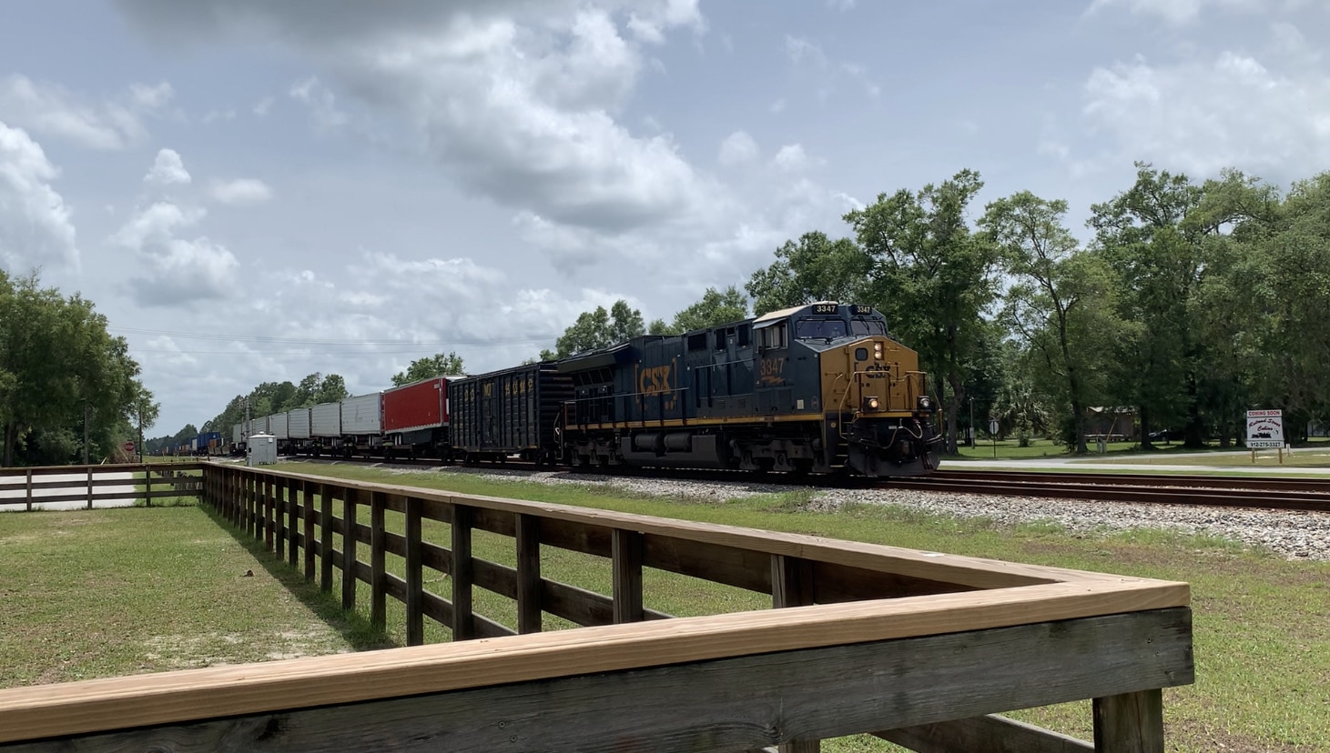 Folkston railfan park - Folkston, GA