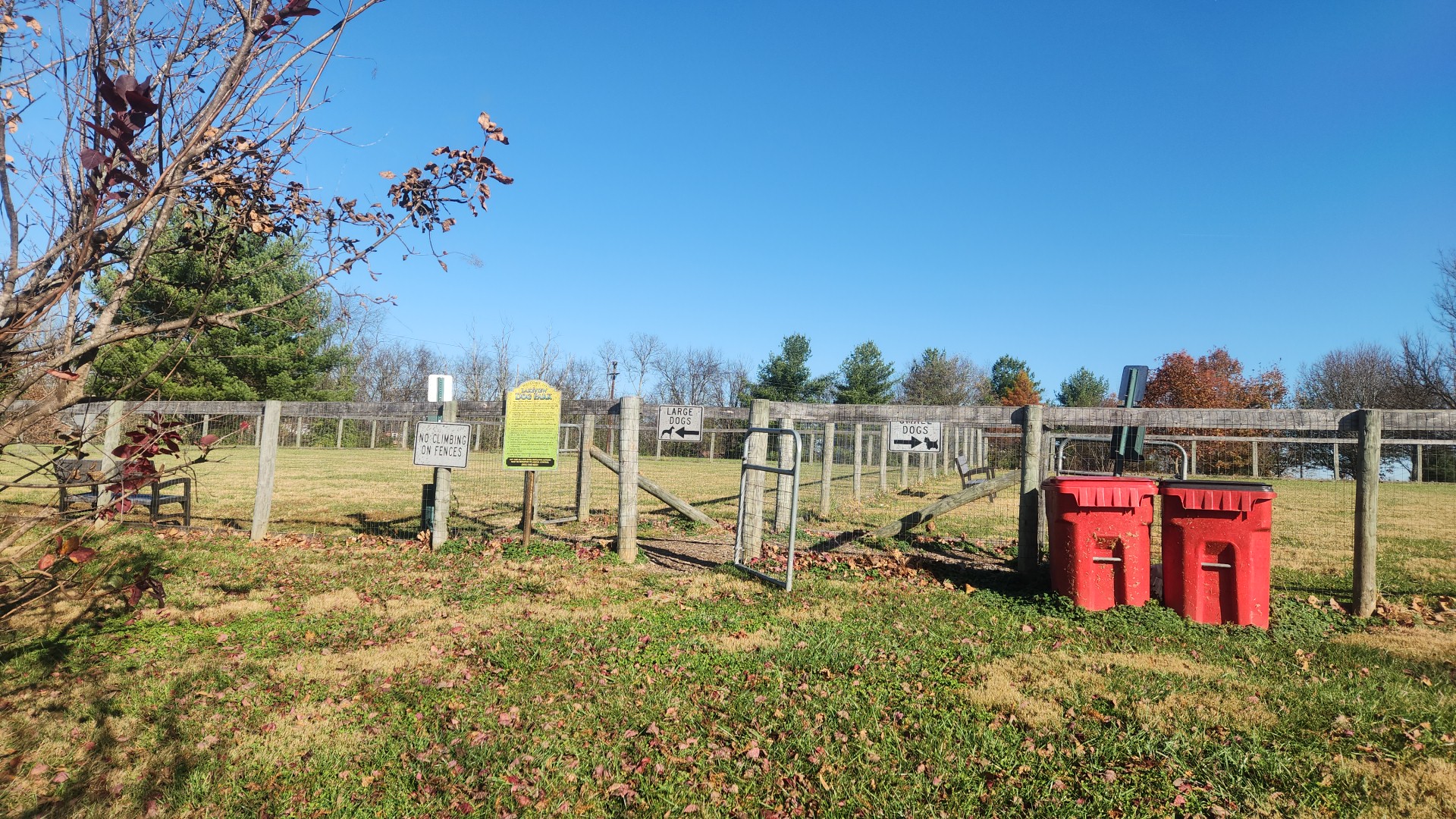Lakeview dog park - Frankfort, KY