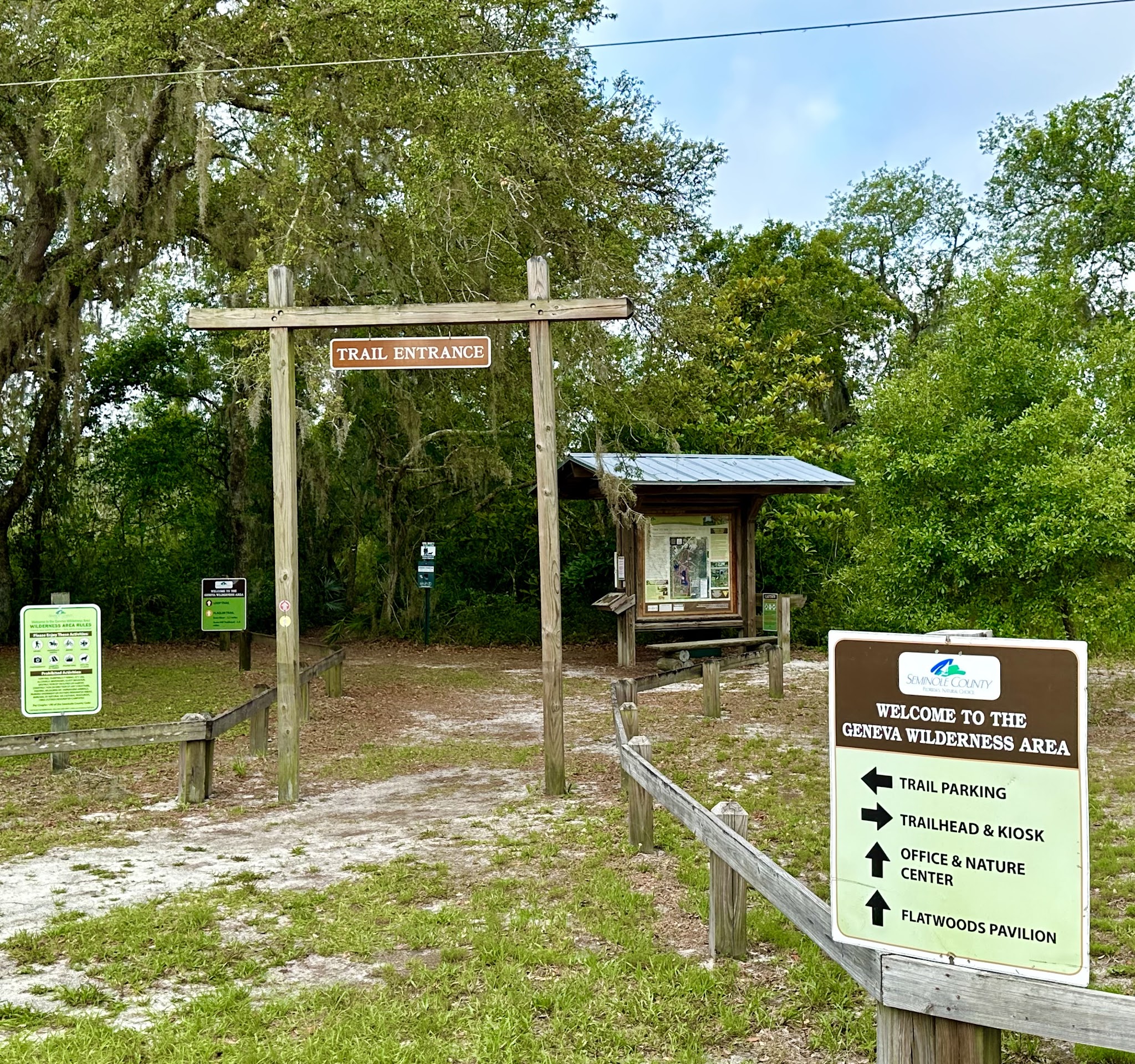 Geneva Wilderness Area Trailhead - Geneva, FL