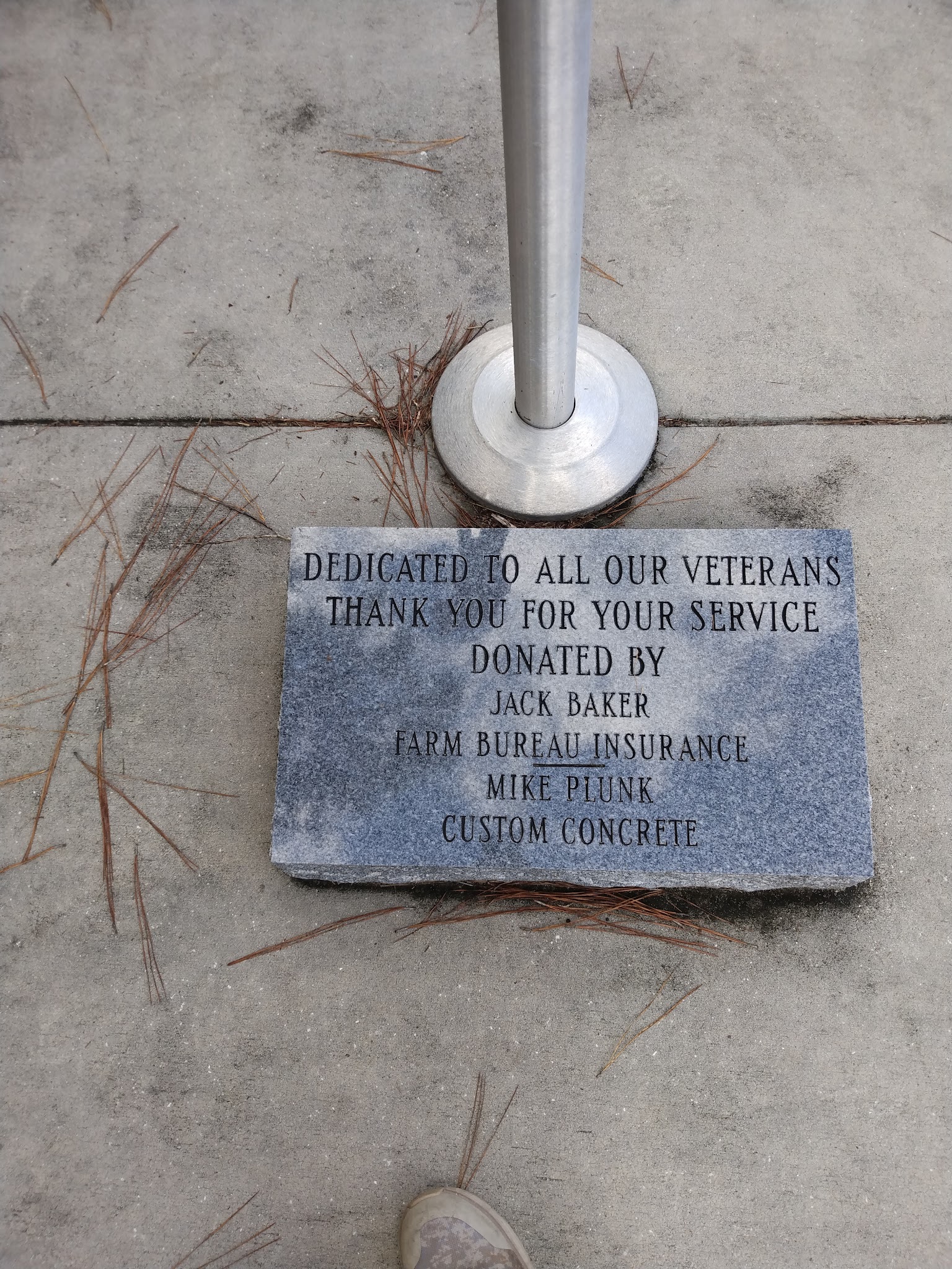 Veterans Memorial Park - Glen St Mary, FL