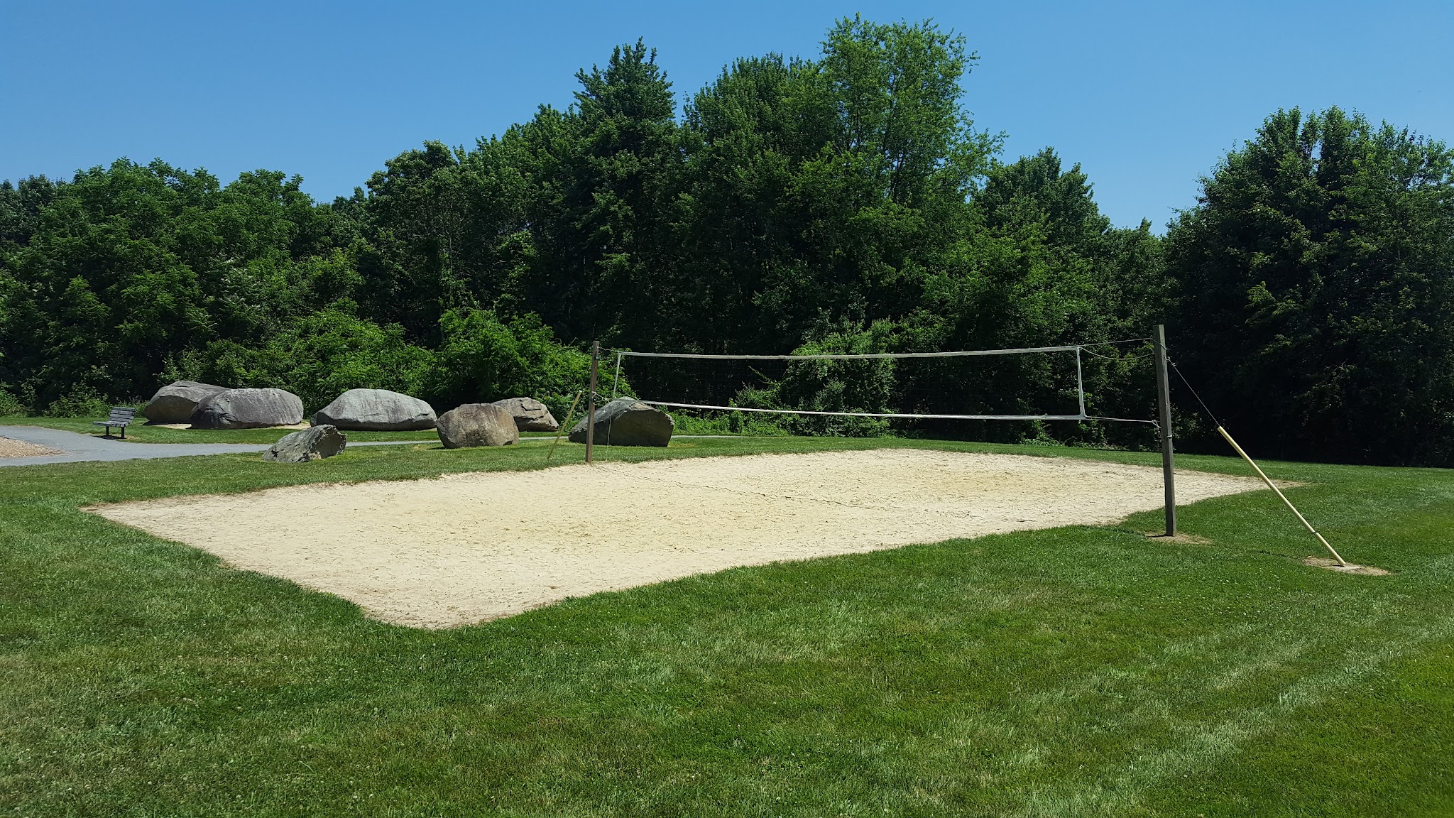 Warfields Pond Park Parking Lot - Glenwood, MD