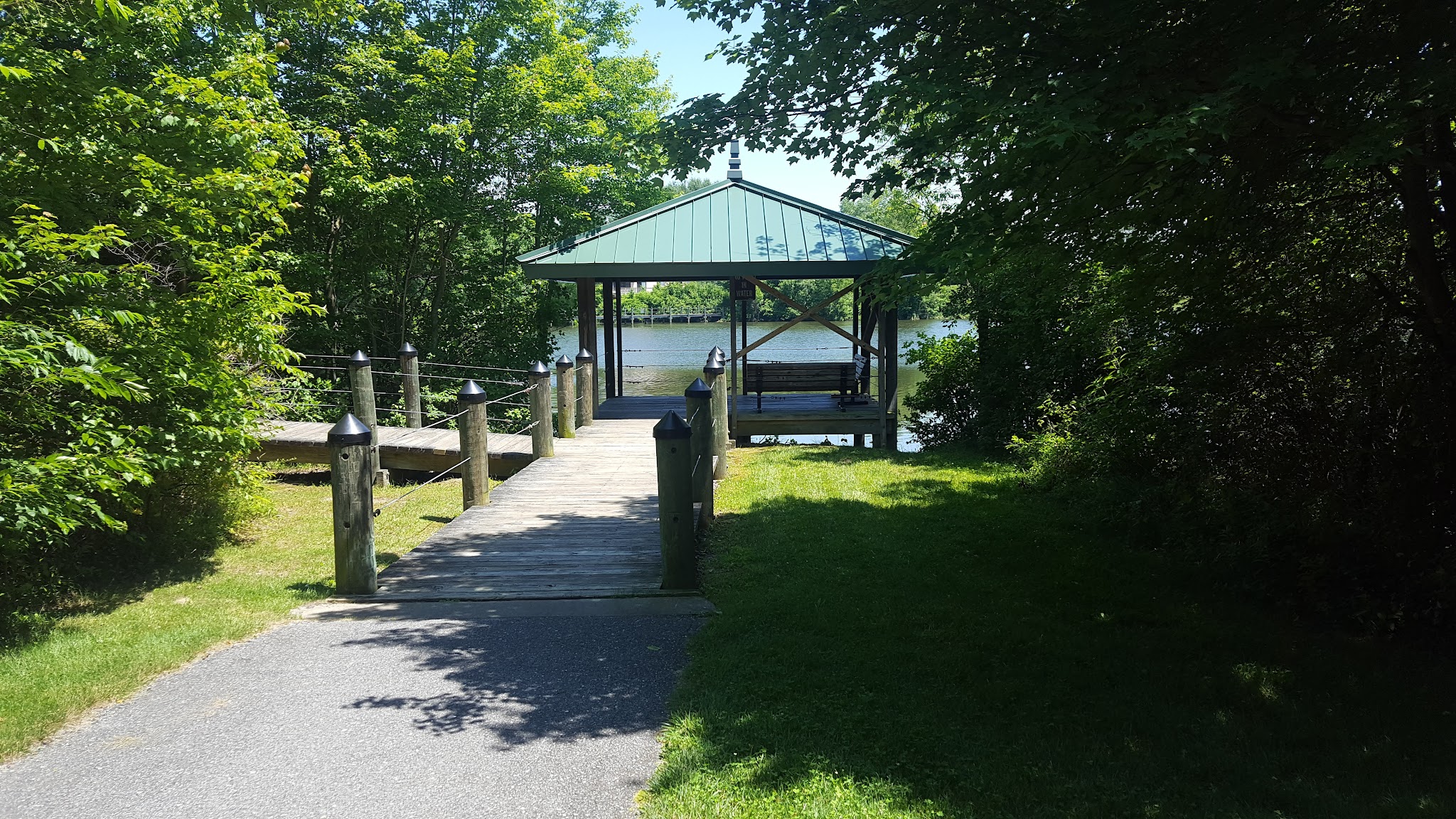 Warfields Pond Park Parking Lot - Glenwood, MD