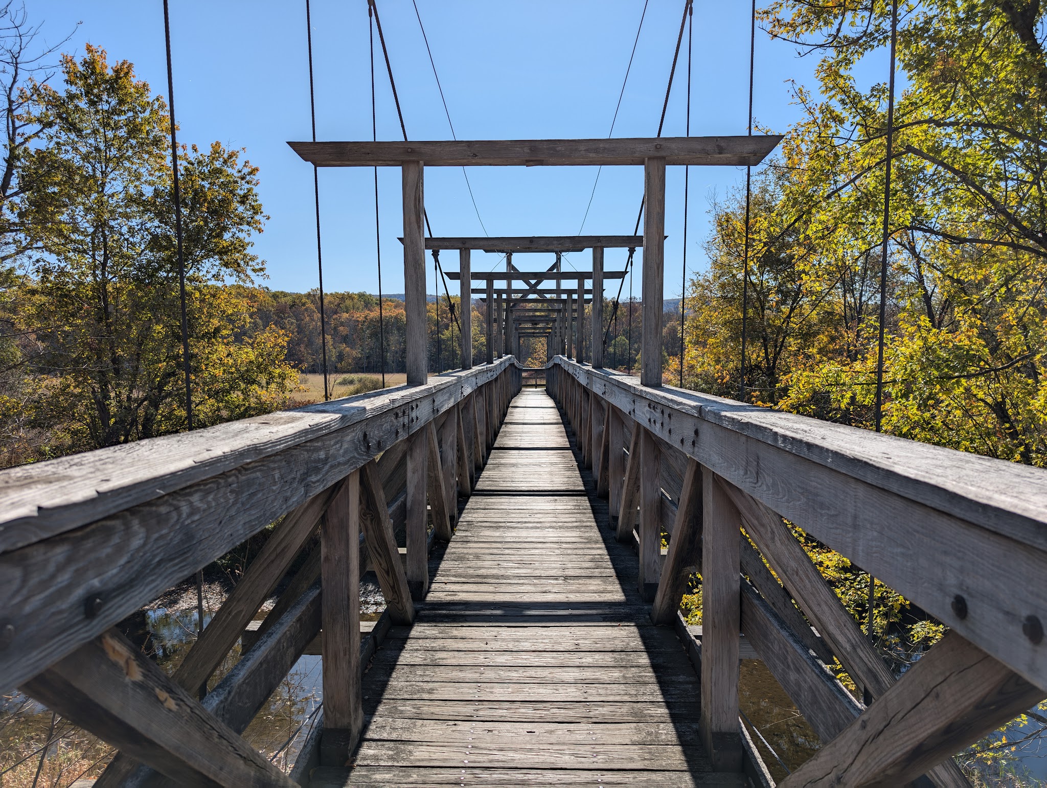 Pochuck Boardwalk Suspension Bridge - Glenwood, NJ