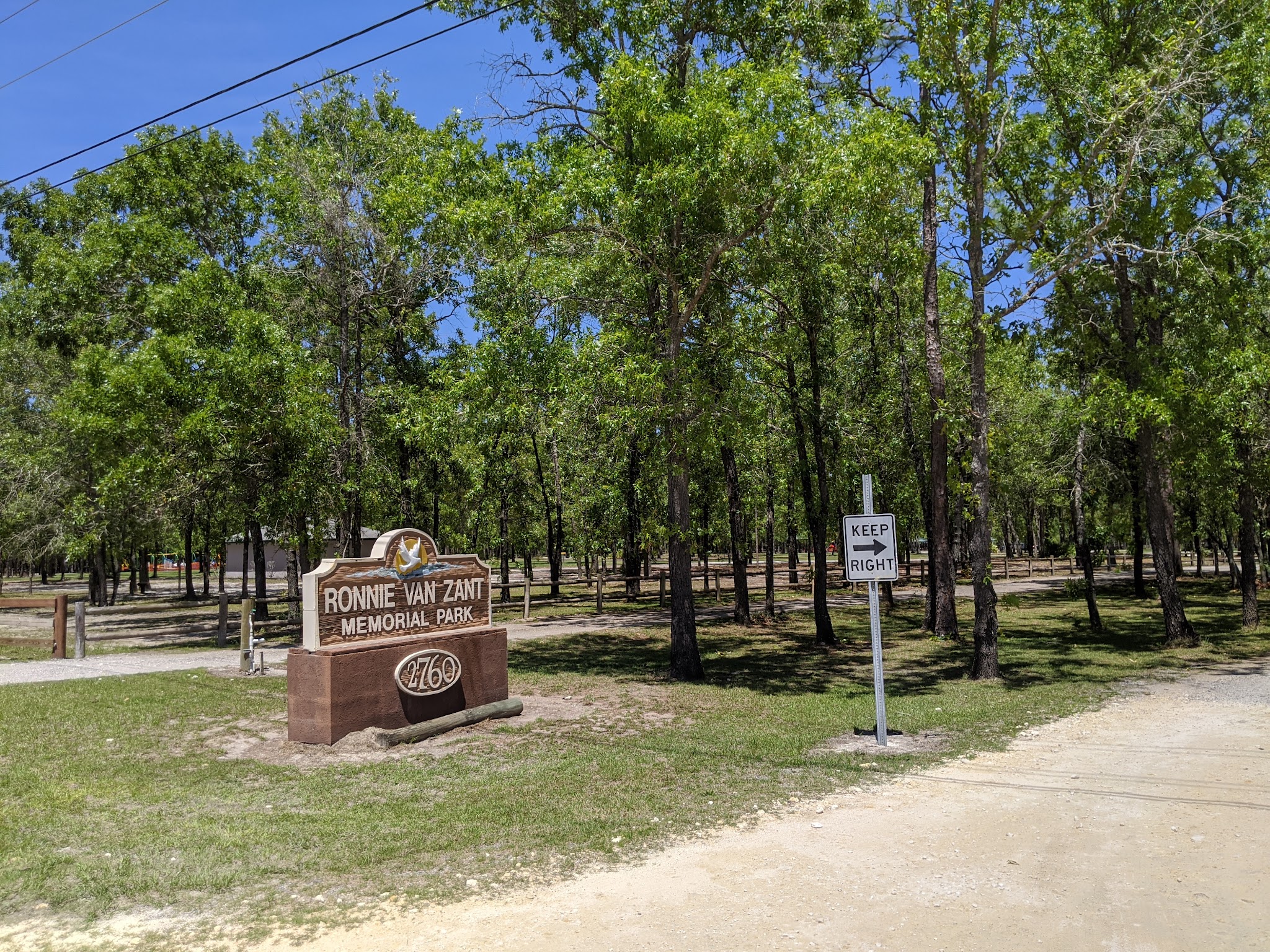 Ronnie Van Zant Memorial Park - Green Cove Springs, FL